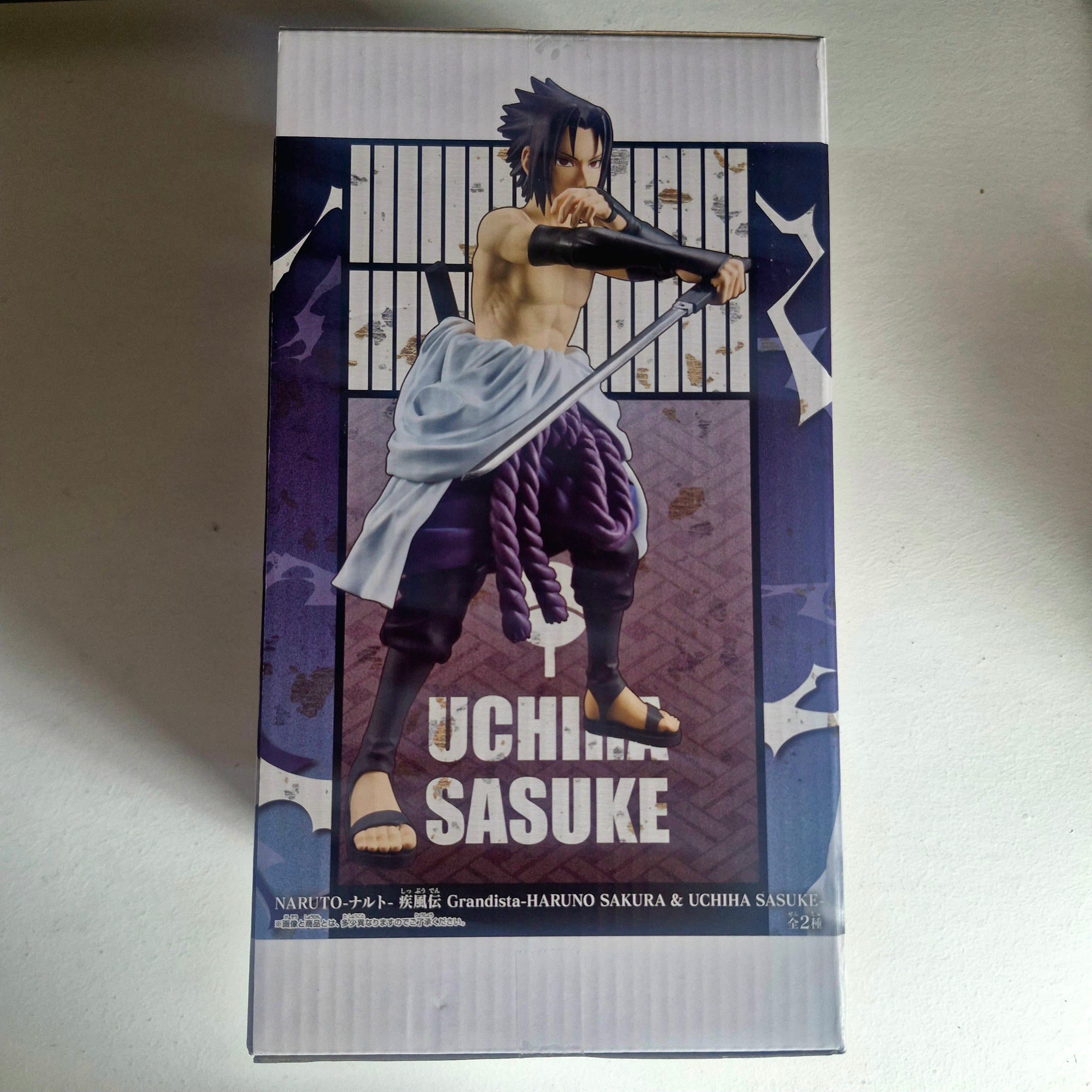 Naruto Figurine Grandista Sasuke Uchiha