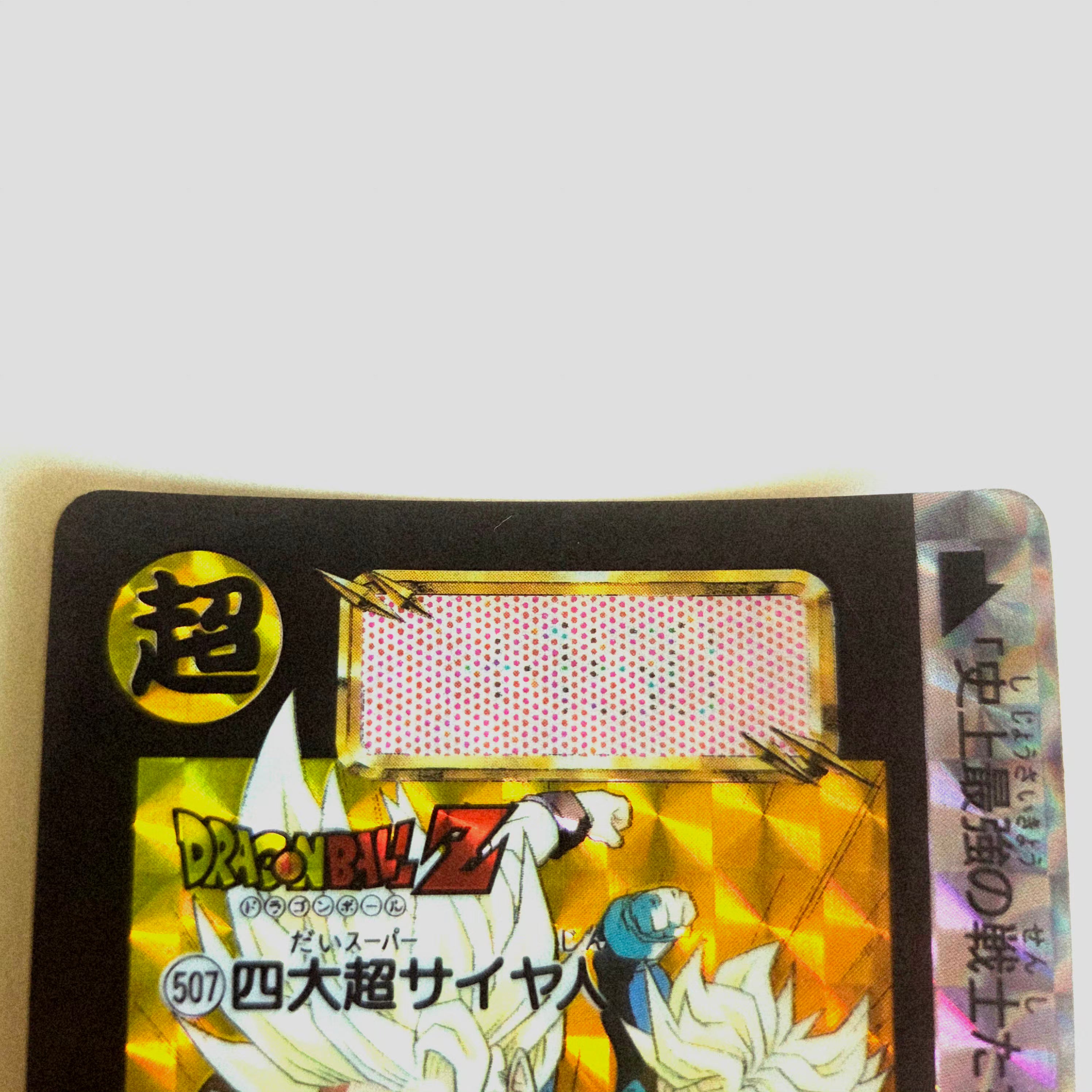 Dragon Ball Carte Carddass Part 13 - 507