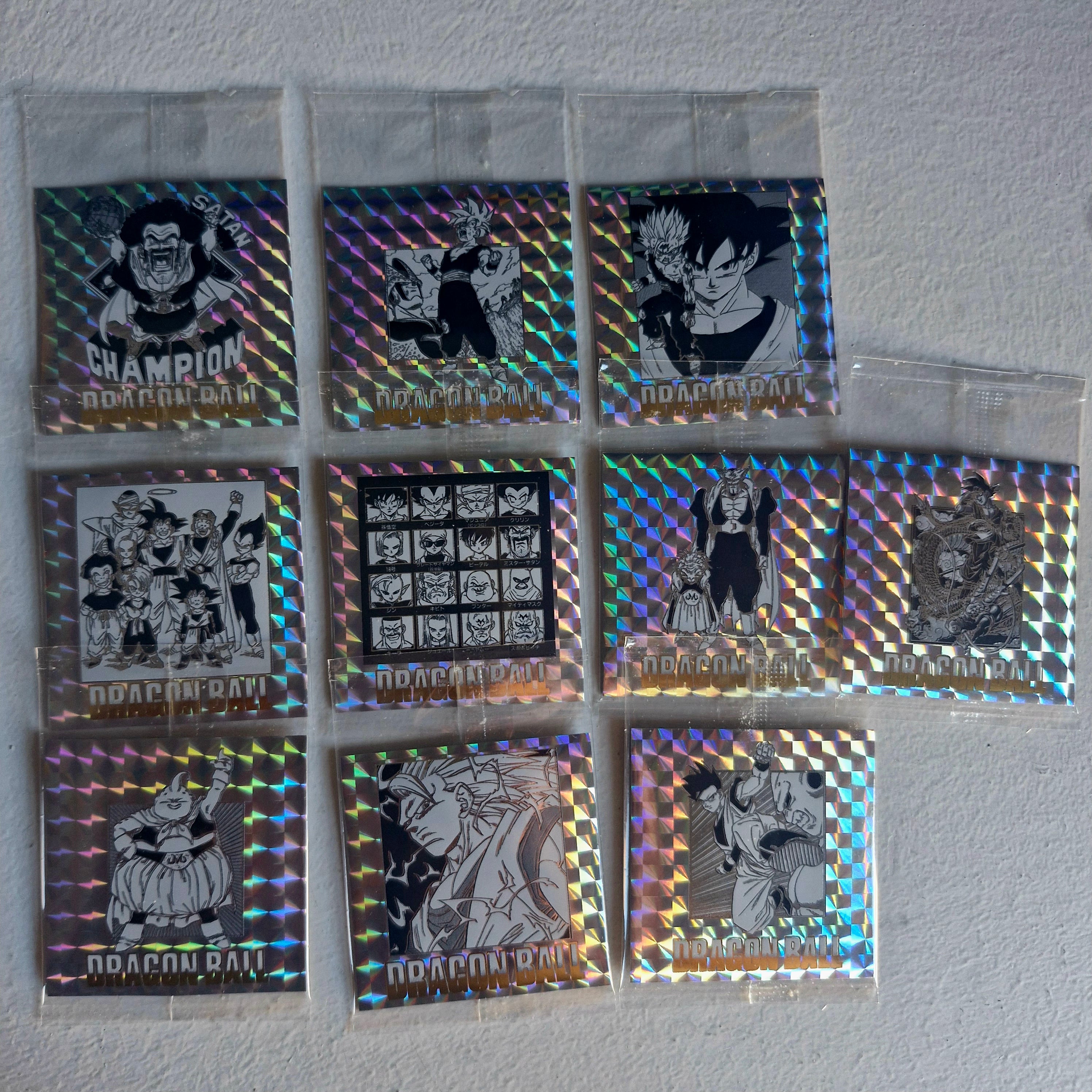 Dragon Ball - Carte Dragon Ball 40th anniversary Sticker Wafers Part 02 - Full Set (42/42)