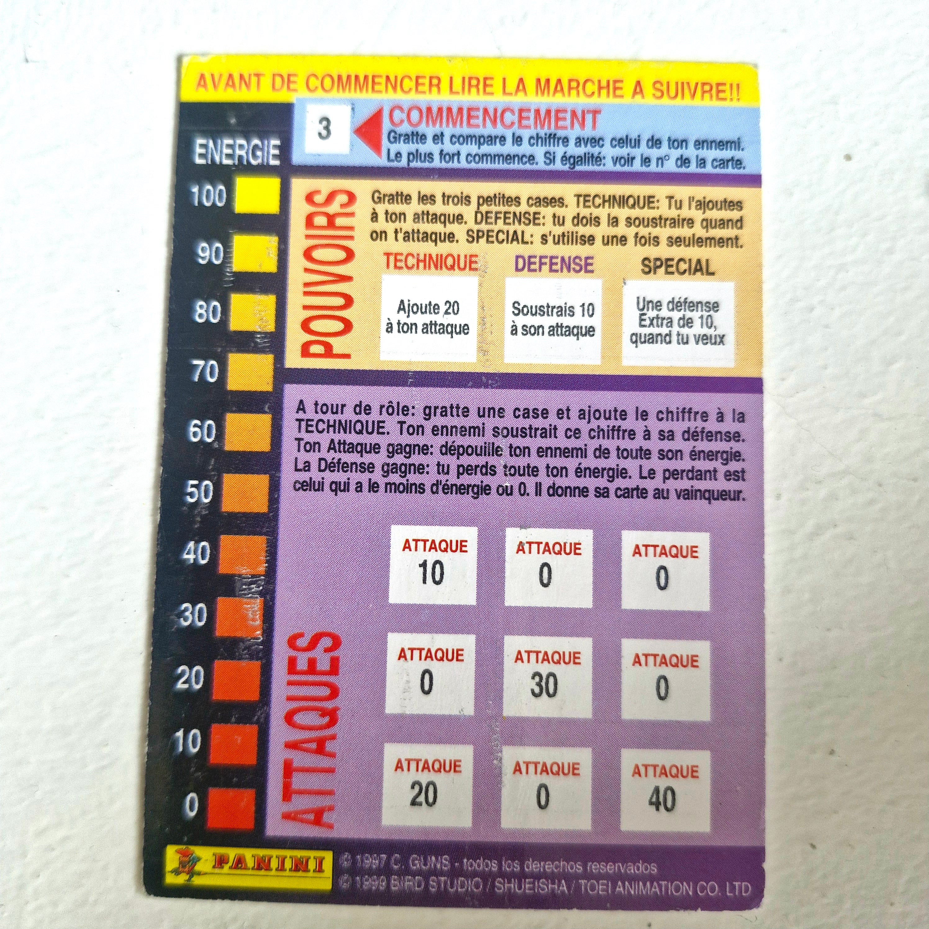 Dragon Ball - Carte Dragon Ball Fighting Cards 054