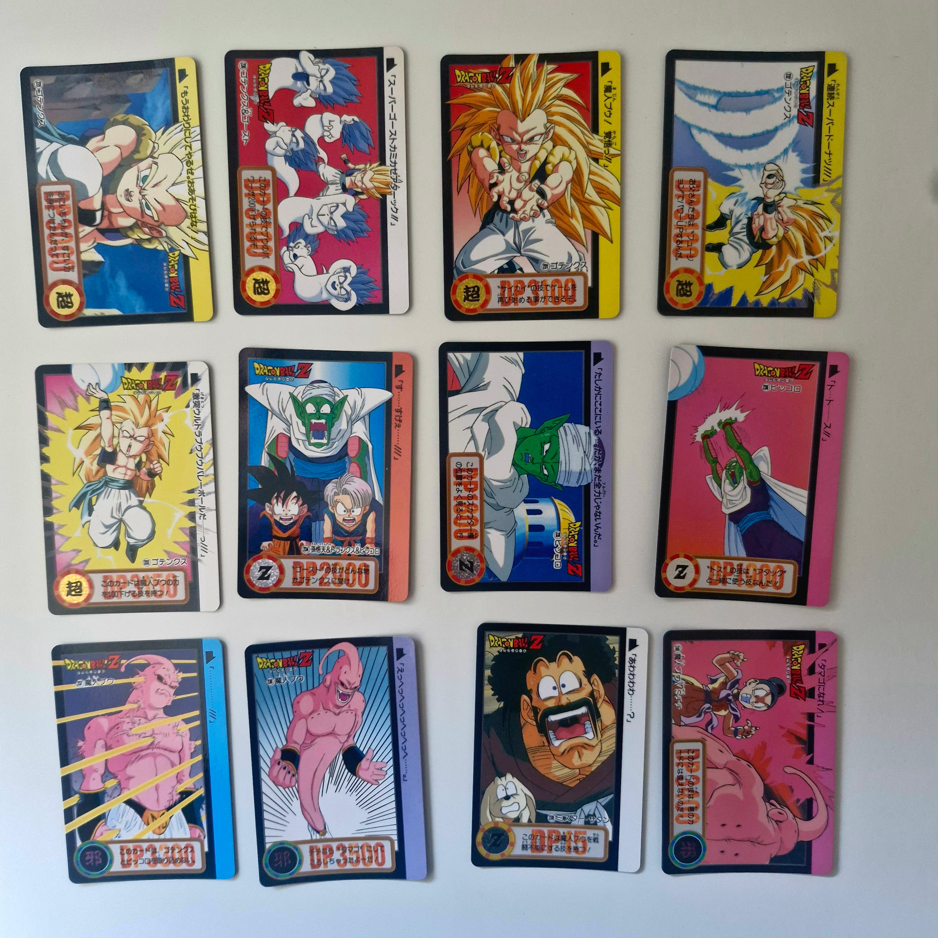 Dragon Ball Carte Carddass Part 22 - Reg Set état bon