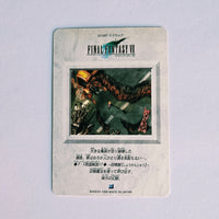 Final Fantasy VII Carte Carddass Part 01 - 028