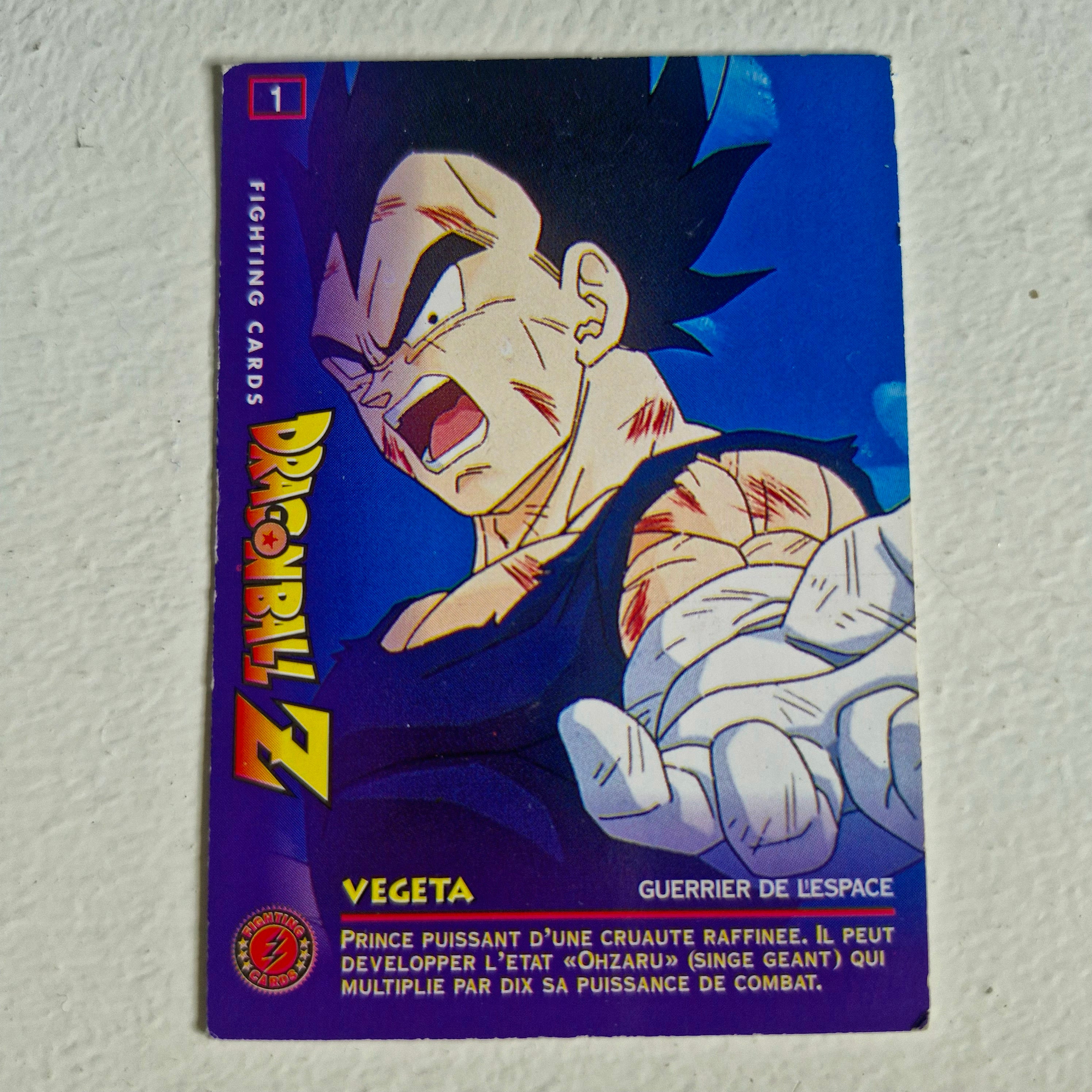 Dragon Ball - Carte Dragon Ball Fighting Cards 001