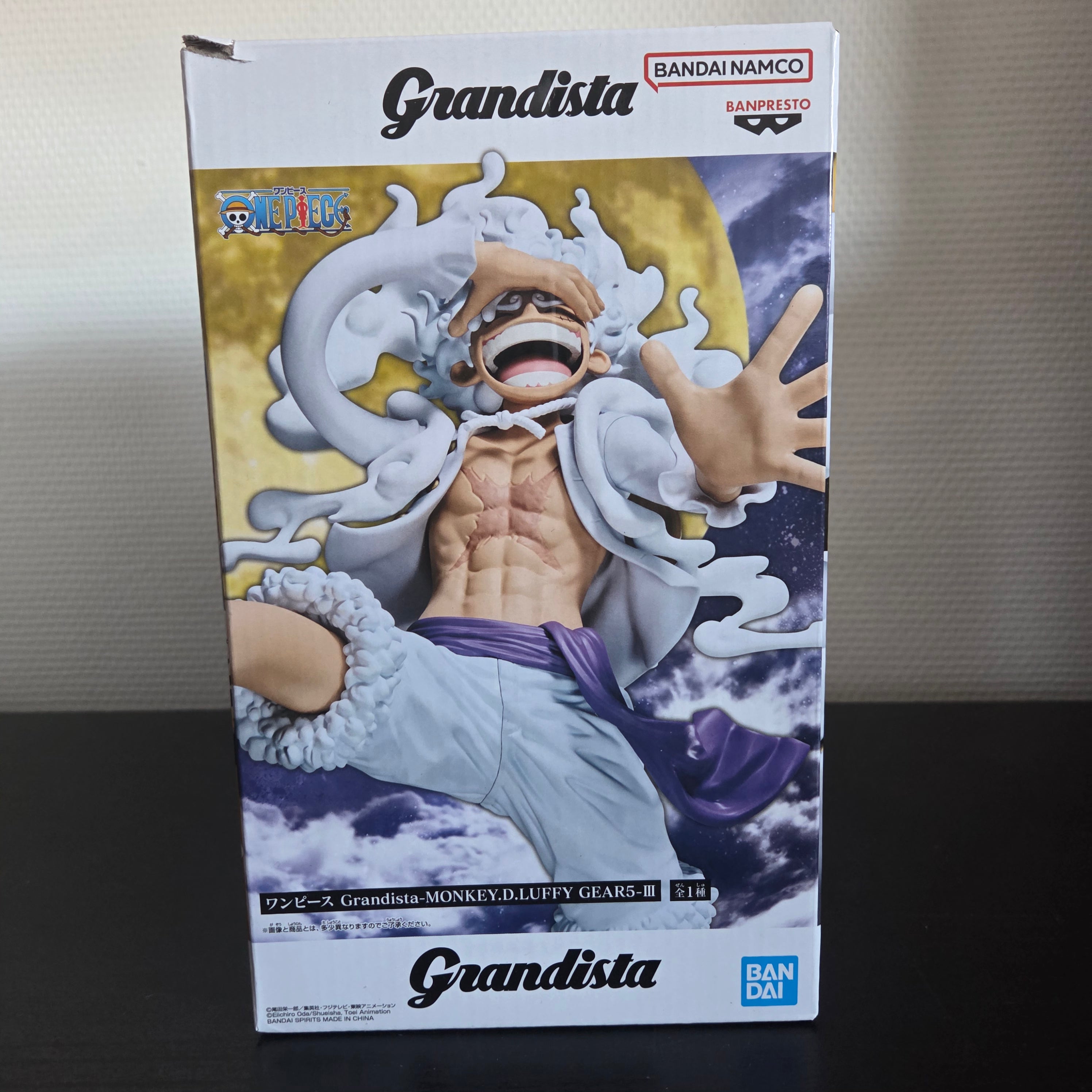 One Piece Figurine Grandista Luffy Gear 5 V3