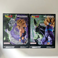 Dragon Ball Figurine Lot de 2 Match Makers Cell VS Gohan SSJ2