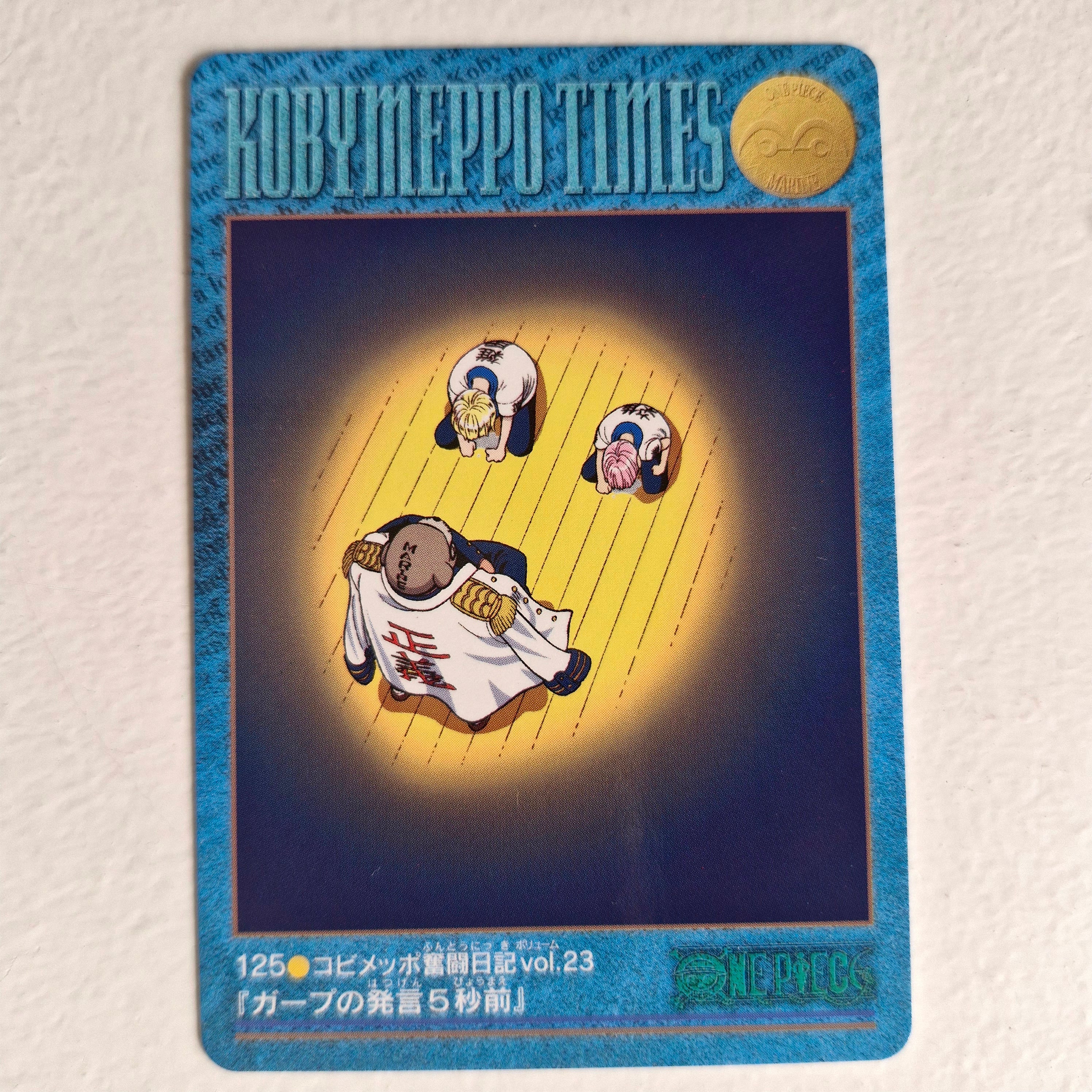 One Piece - Carte Visual Adventure Part 3 - 125 état bon