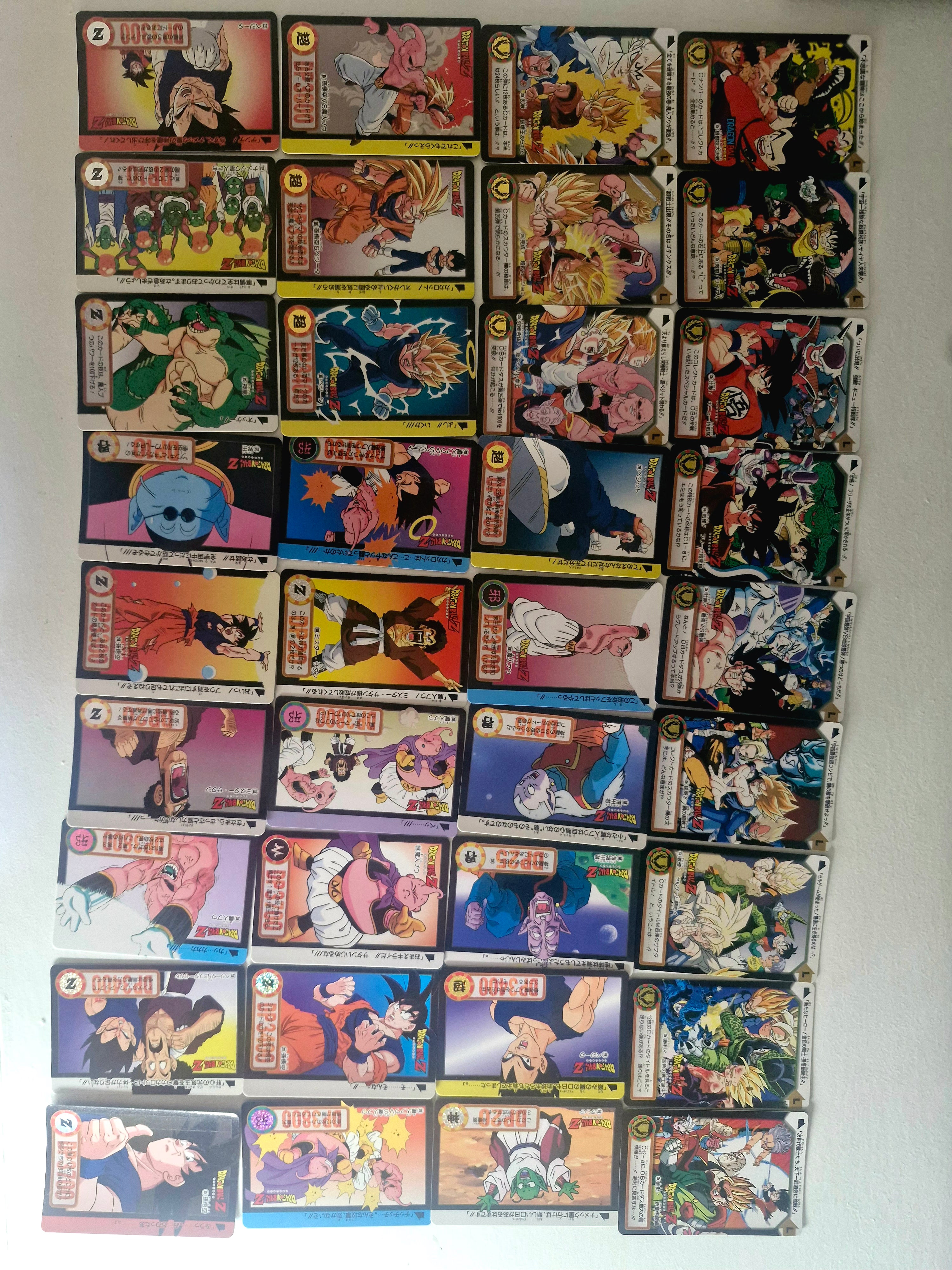 Dragon Ball Carte Carddass Part 24 - Reg Set état bon