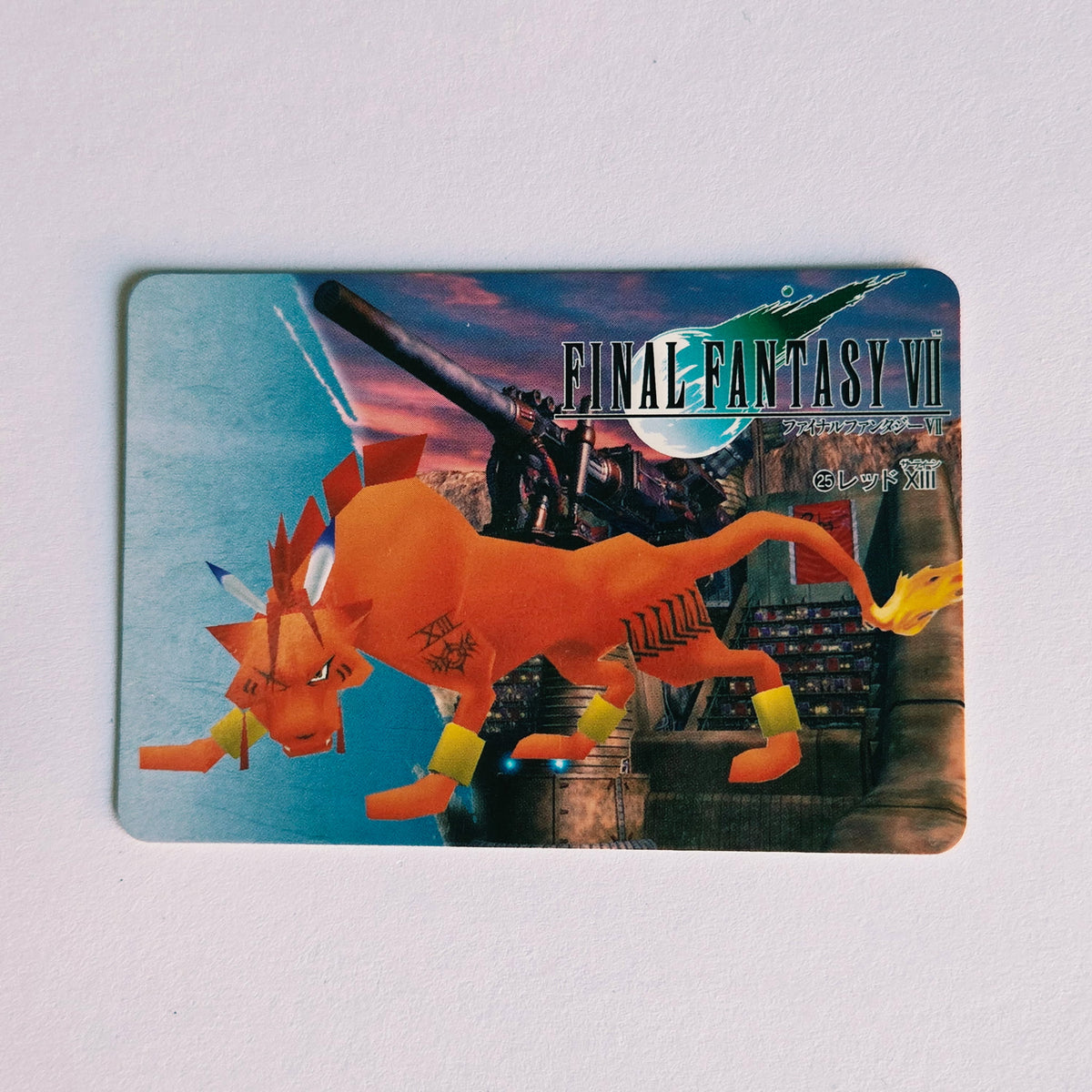 Final Fantasy VII Carte Carddass Part 01 - 025