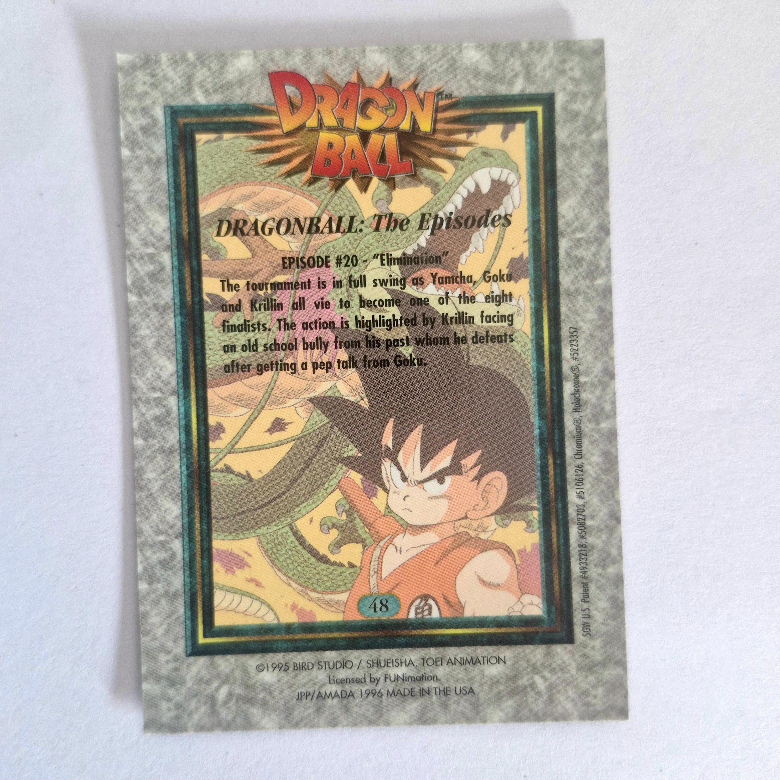 Dragon Ball - Carte Chromium Dragon Ball (US) - 48