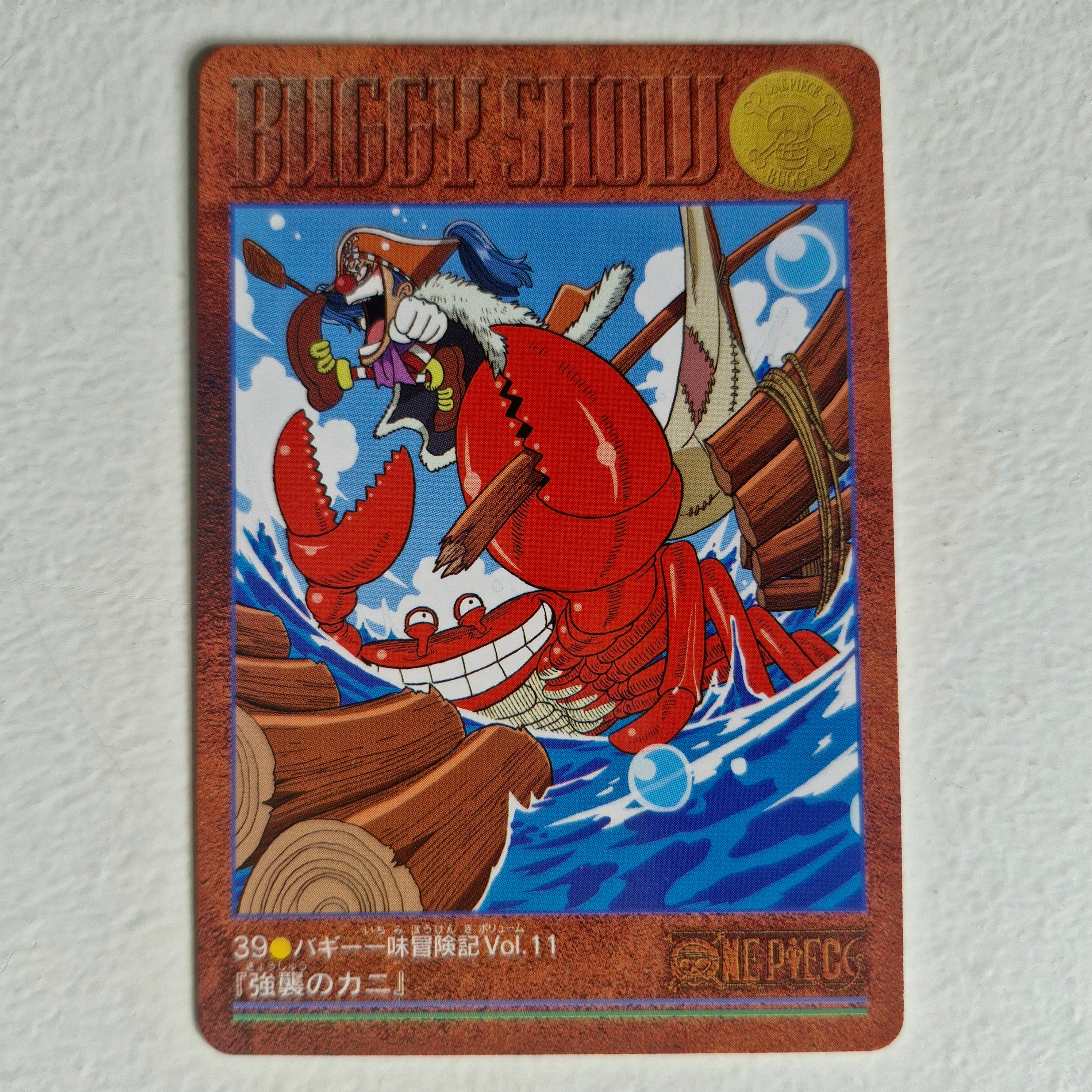 One Piece - Carte Visual Adventure Part 1 - 39 état bon