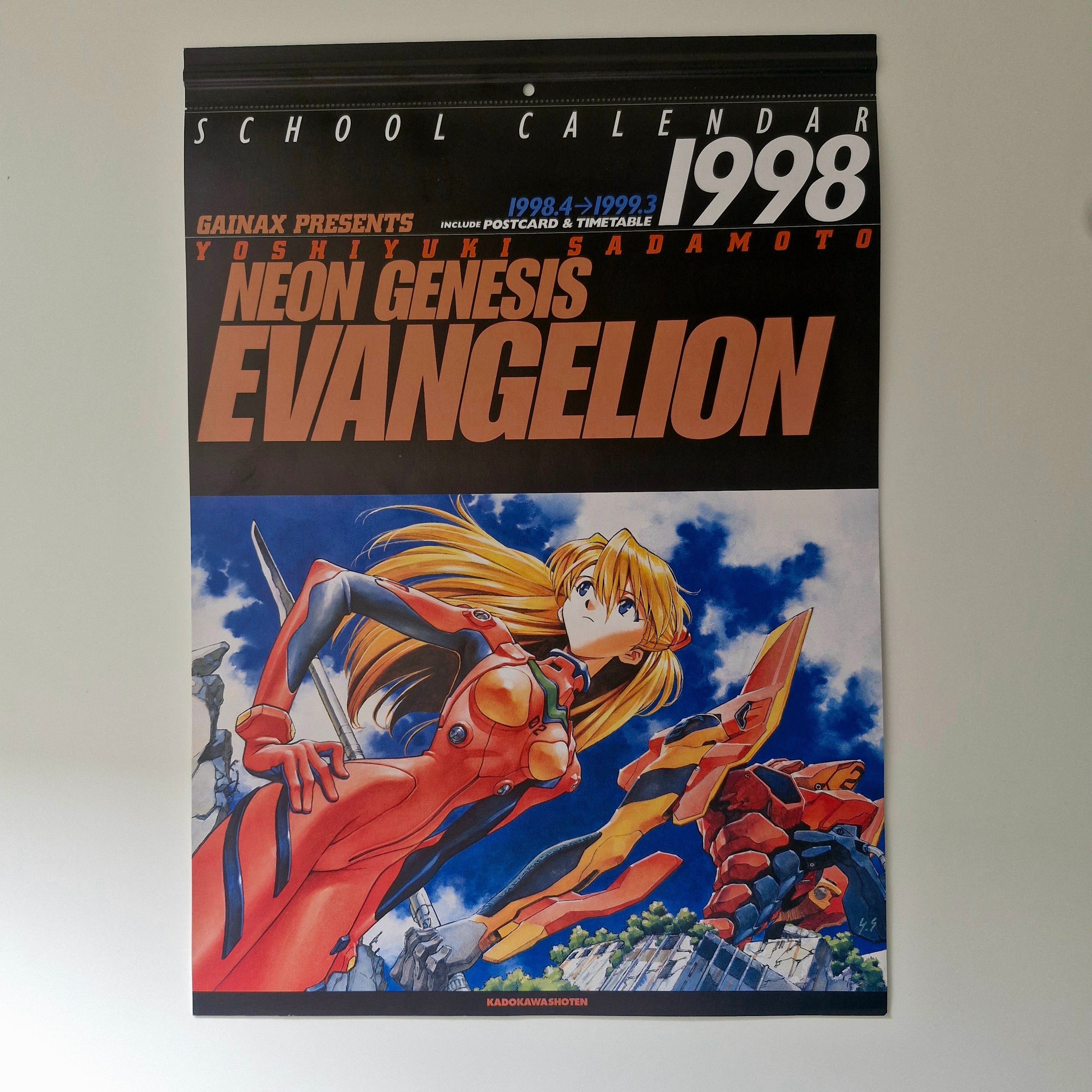 Evangelion Calendrier 1998