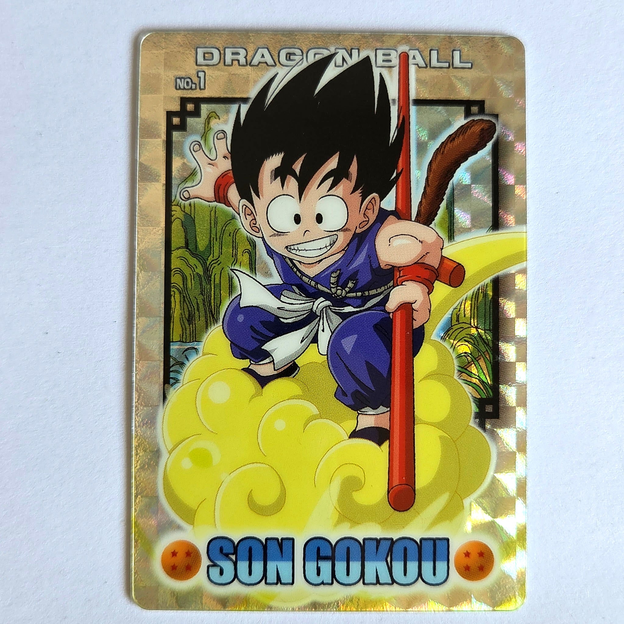 Dragon Ball - Carte Gumica Réédition 2006-2007 Part 1 - 001