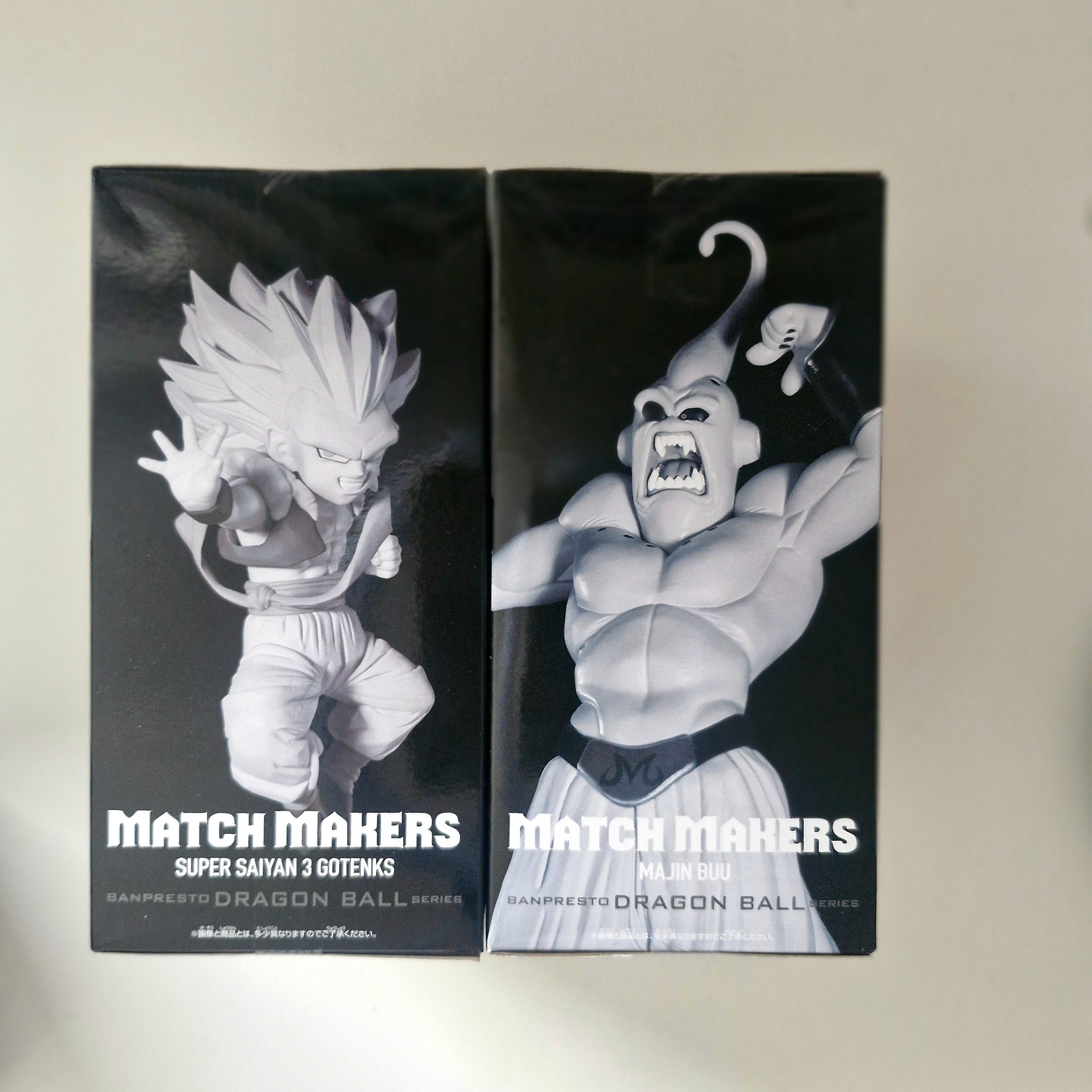 Dragon Ball Figurine Lot de 2 Match Makers Gotenks VS Buu