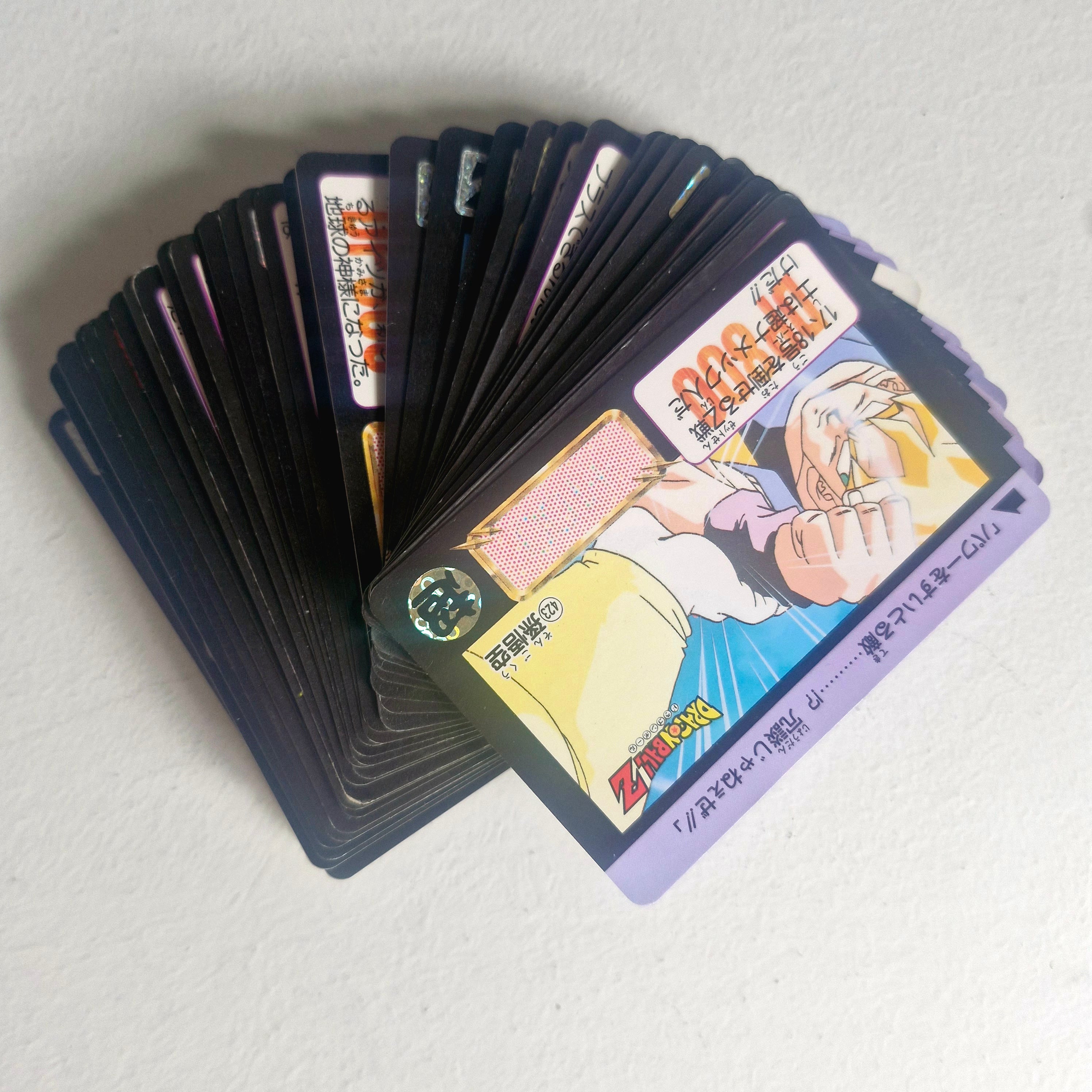 Dragon Ball Carte Carddass Part 11 - Reg Set état bon