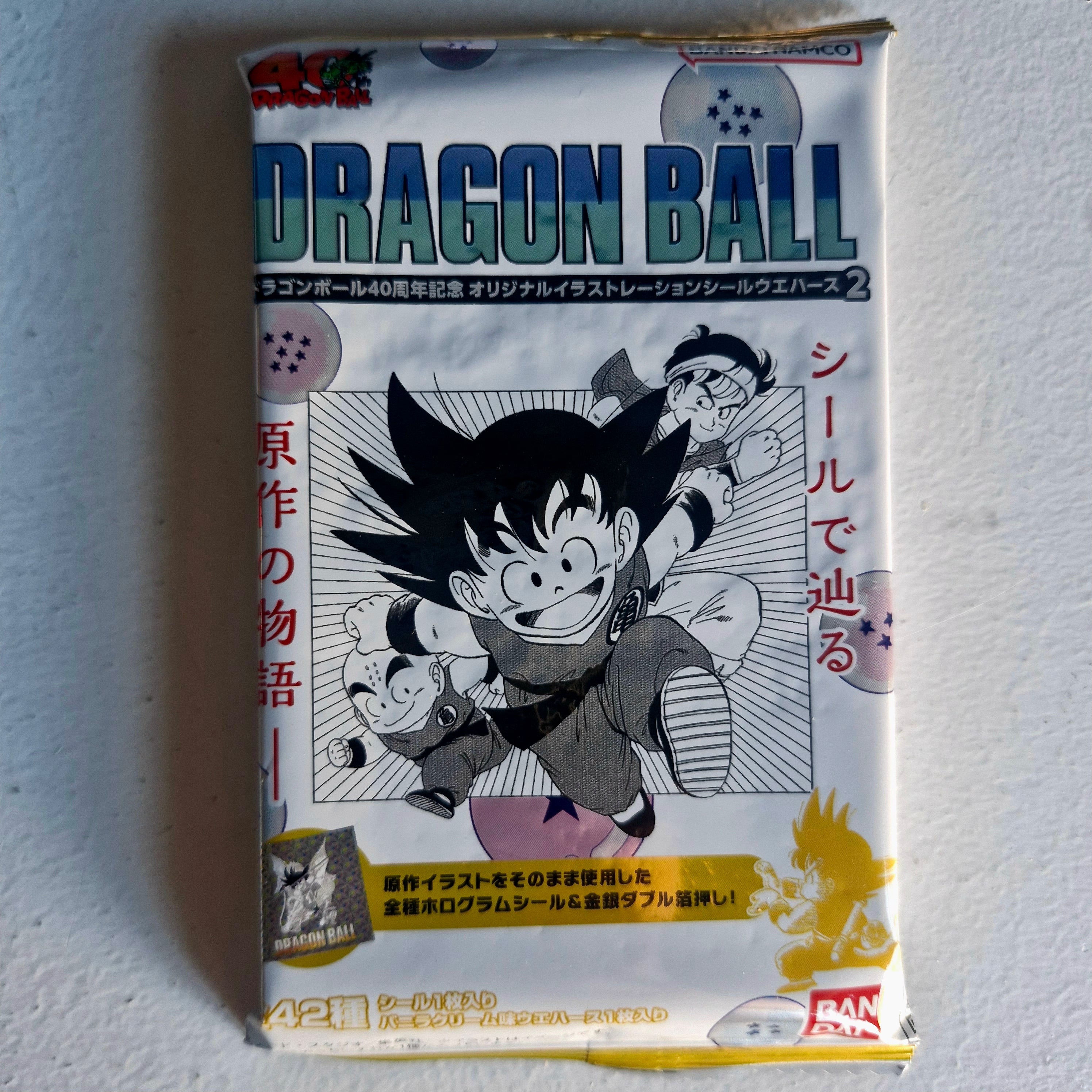 Dragon Ball - Booster Dragon Ball 40th anniversary Sticker Wafers Part 02 Visuel 1