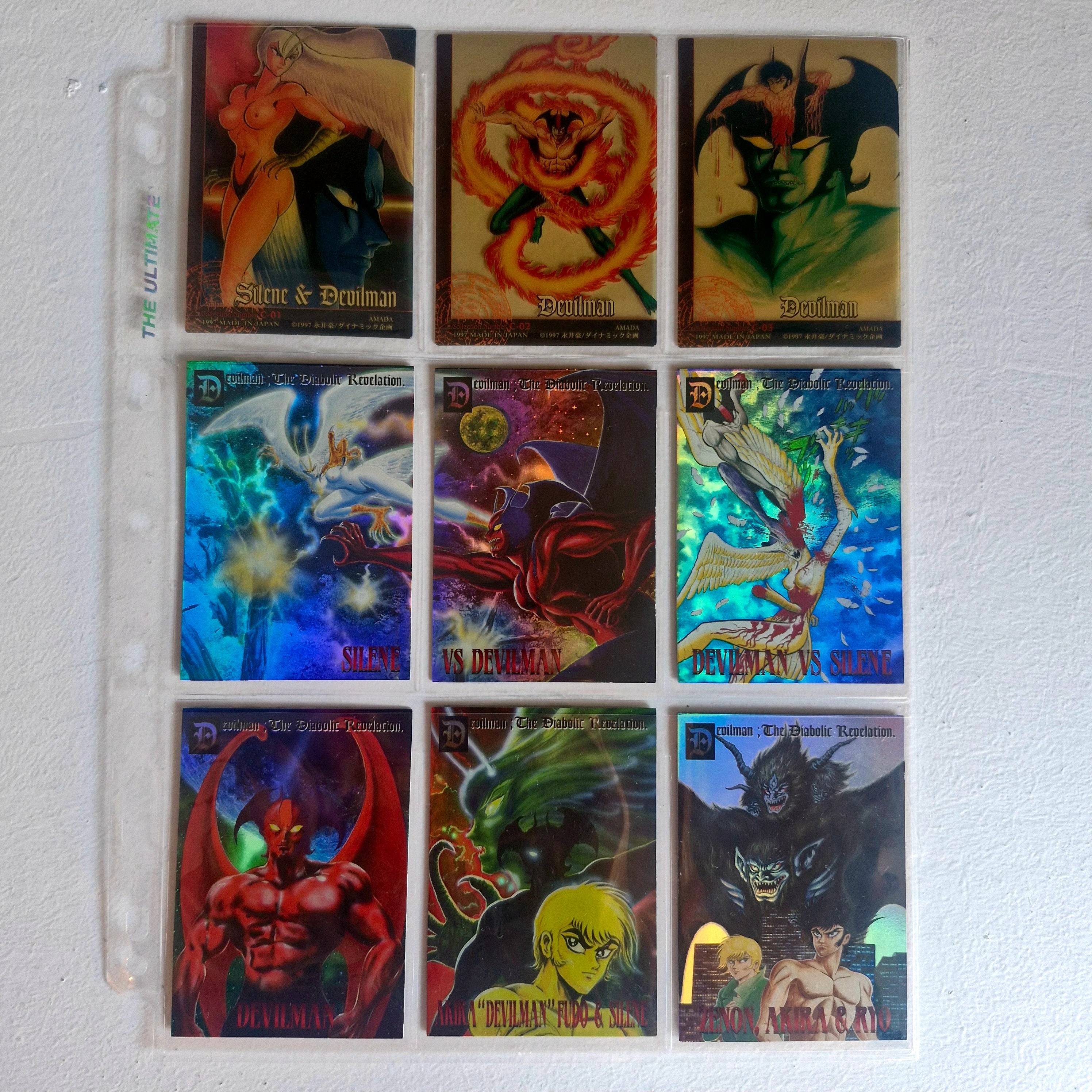 Devilman - Carte Trading Collection Amada - Full Set (75/75)