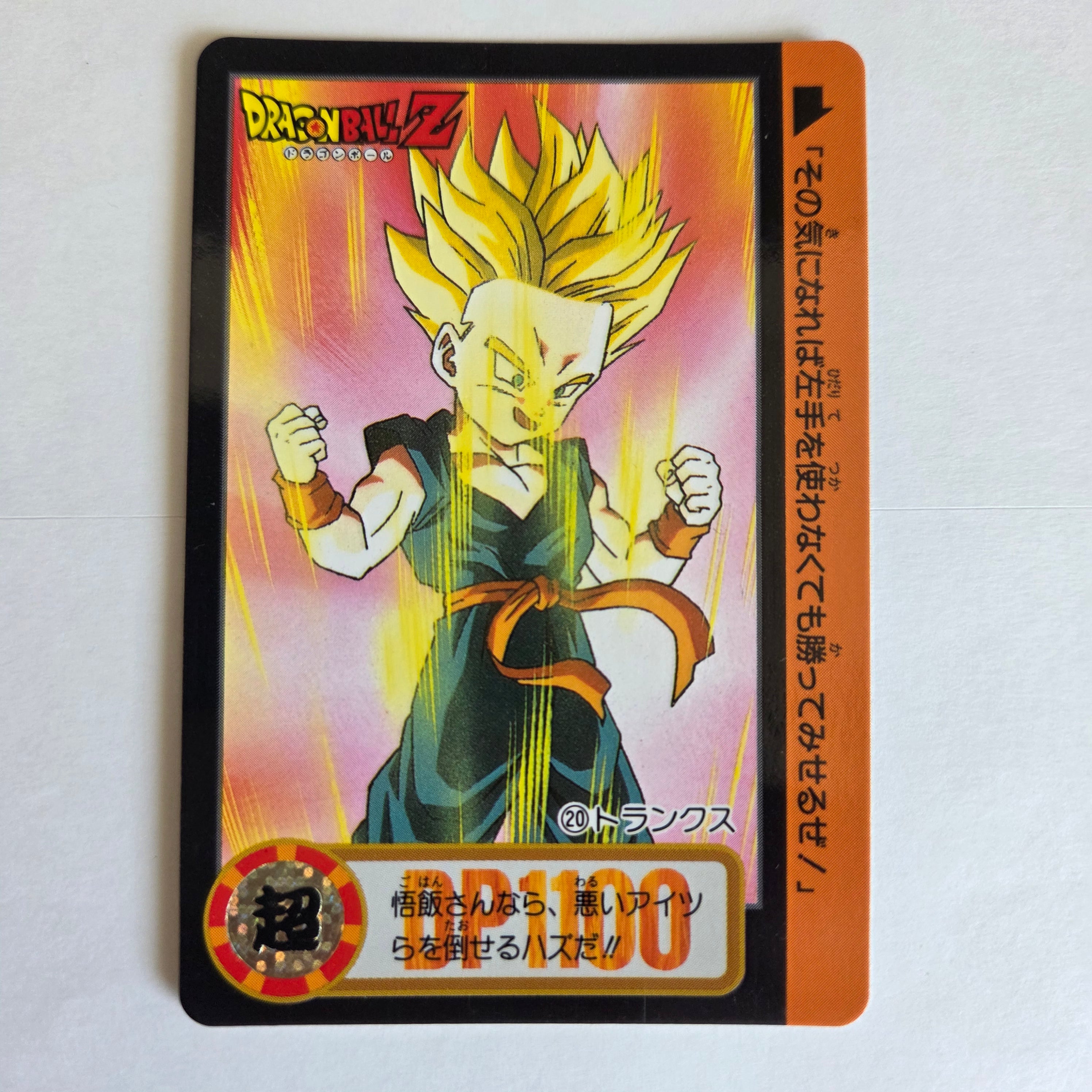 Dragon Ball Carte Carddass Part 17 - 020