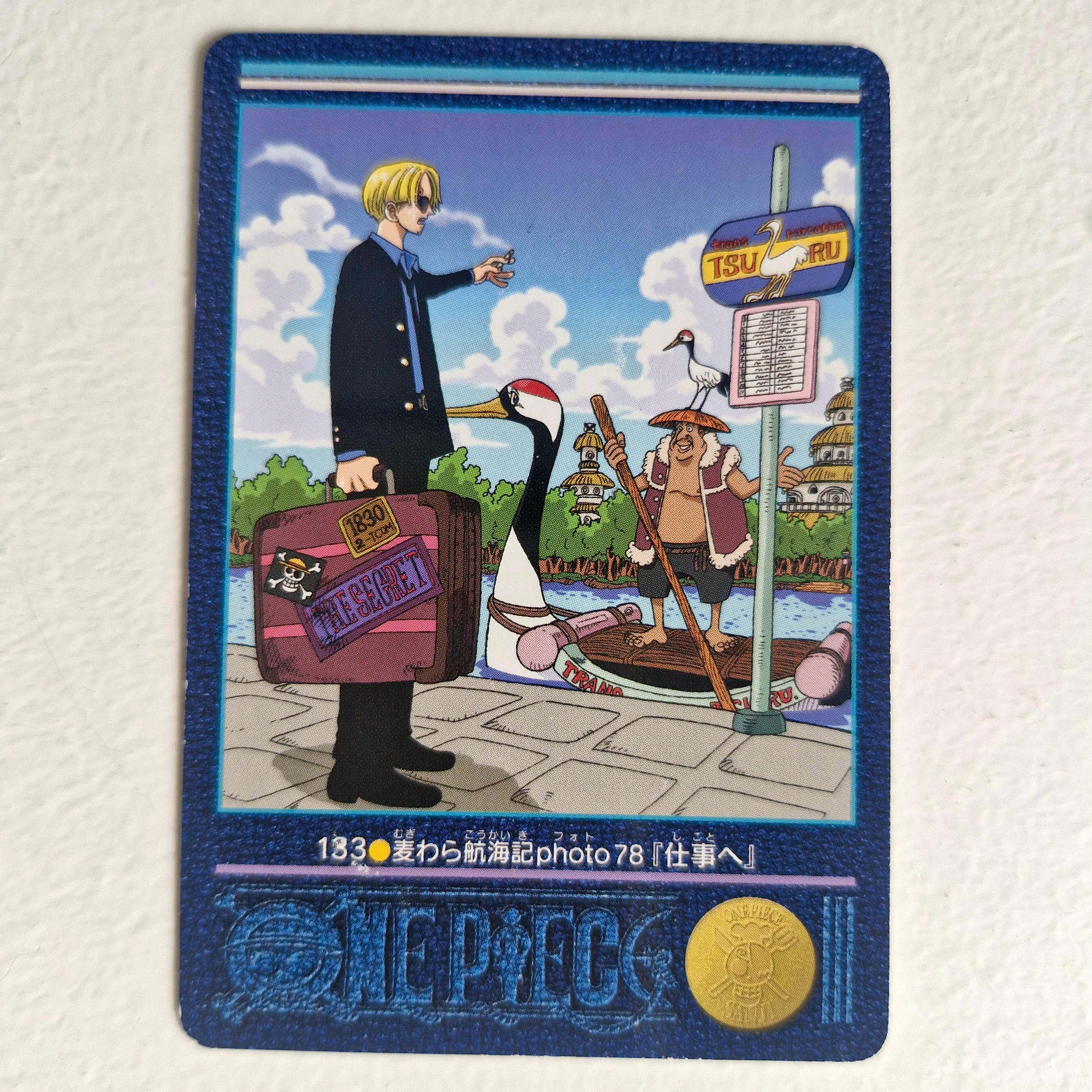 One Piece - Carte Visual Adventure Part 4 - 133 état bon