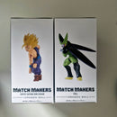 Dragon Ball Figurine Lot de 2 Match Makers Cell VS Gohan SSJ2