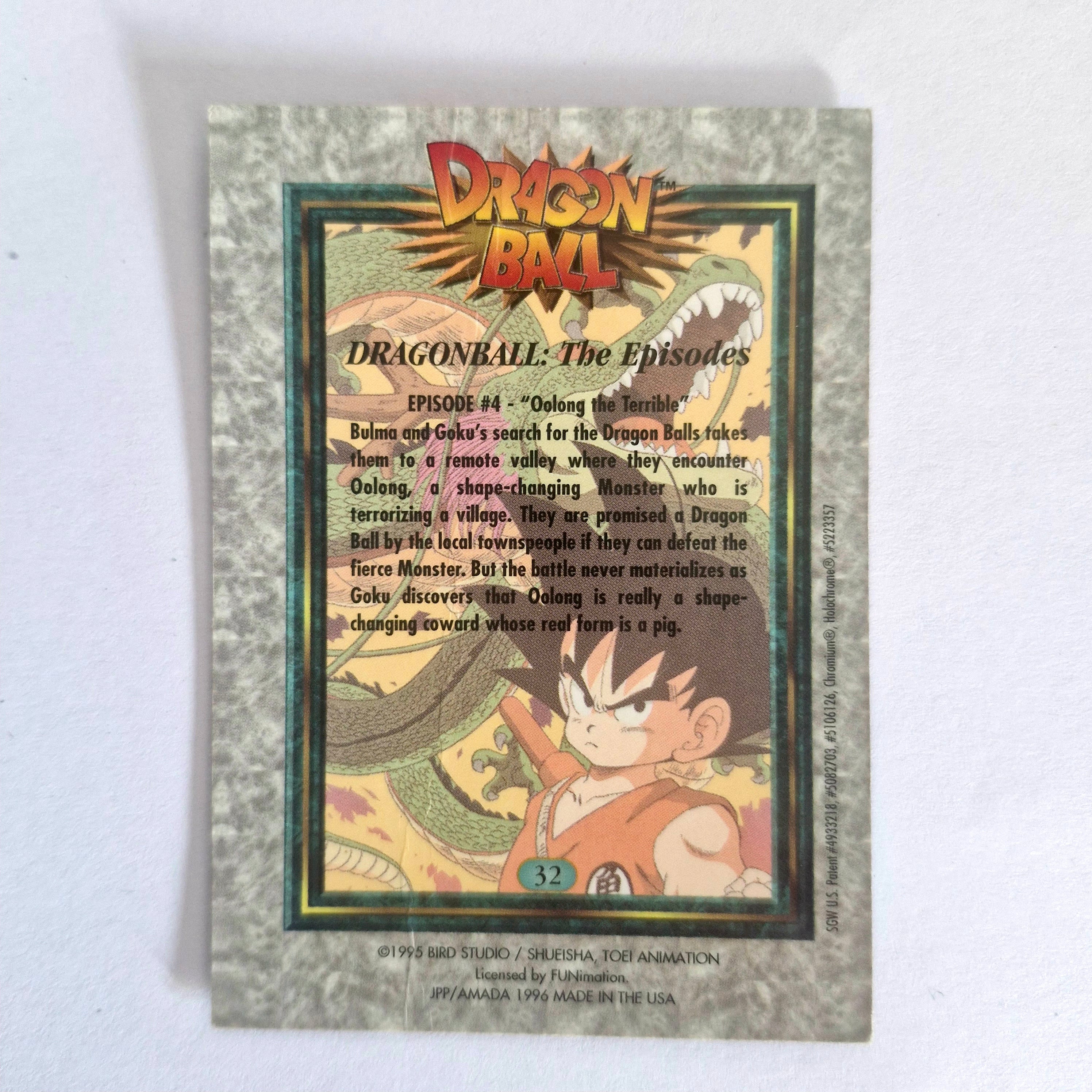 Dragon Ball - Carte Chromium Dragon Ball (US) - 32