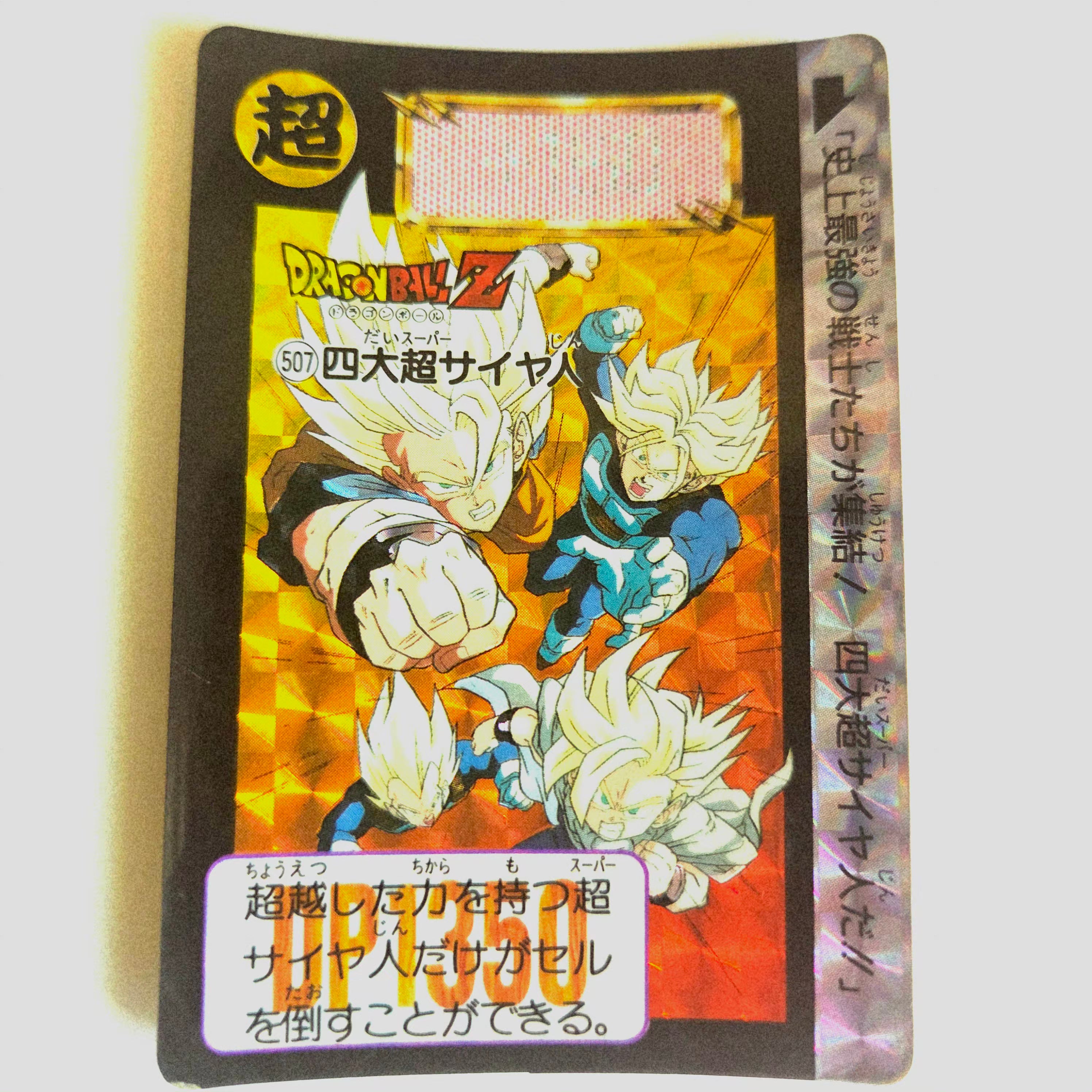 Dragon Ball Carte Carddass Part 13 - 507