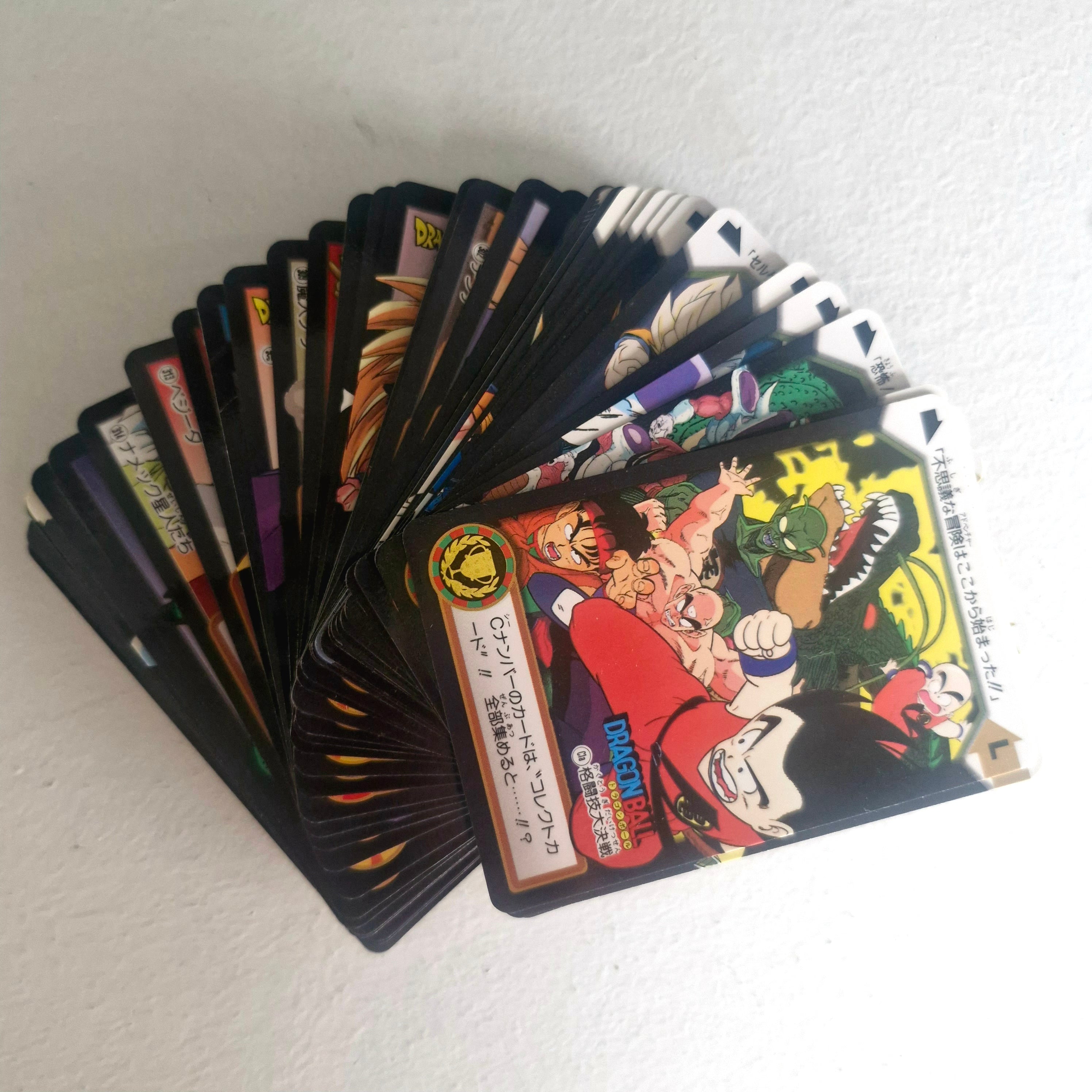 Dragon Ball Carte Carddass Part 24 - Reg Set état bon