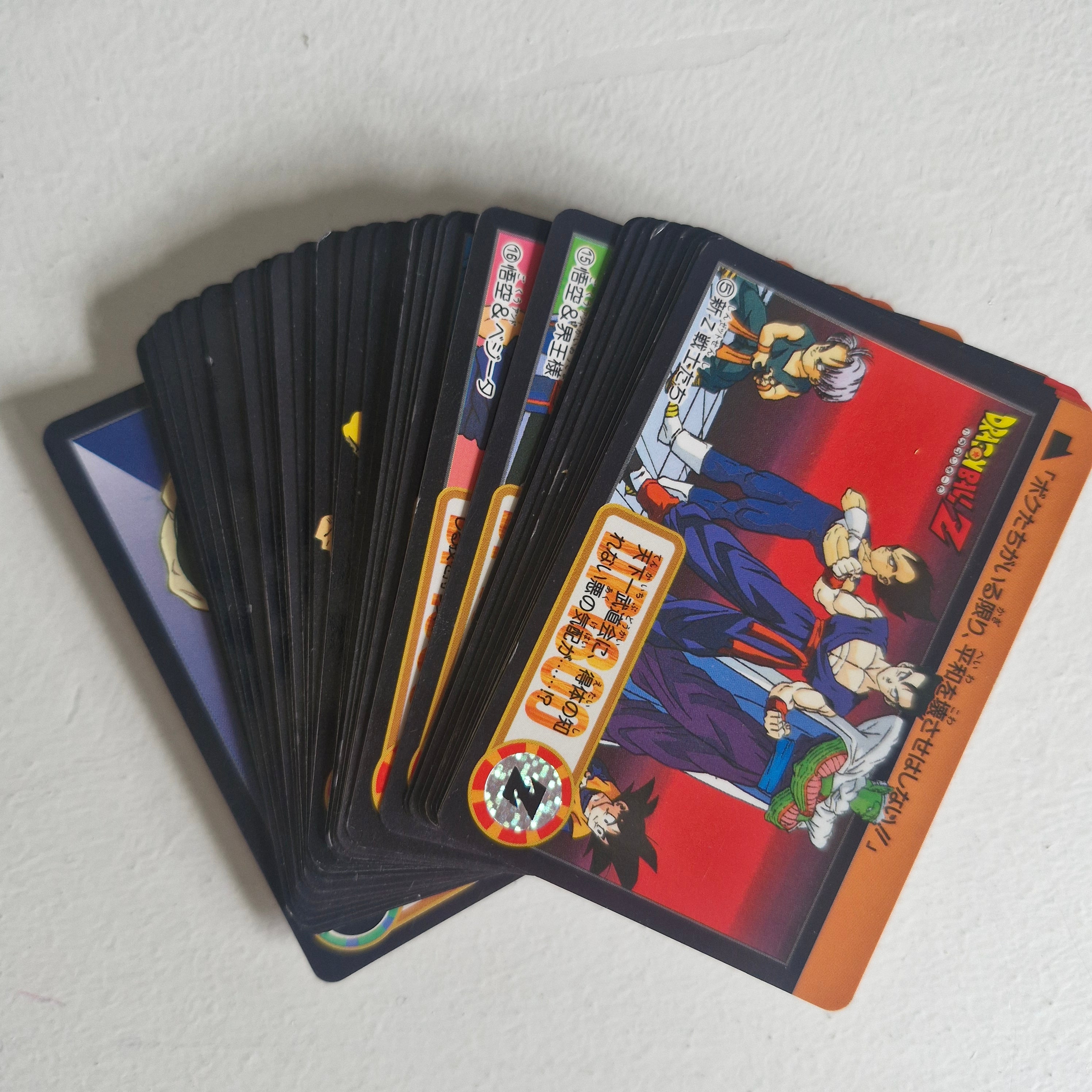 Dragon Ball Carte Carddass Part 17 - Reg Set état bon