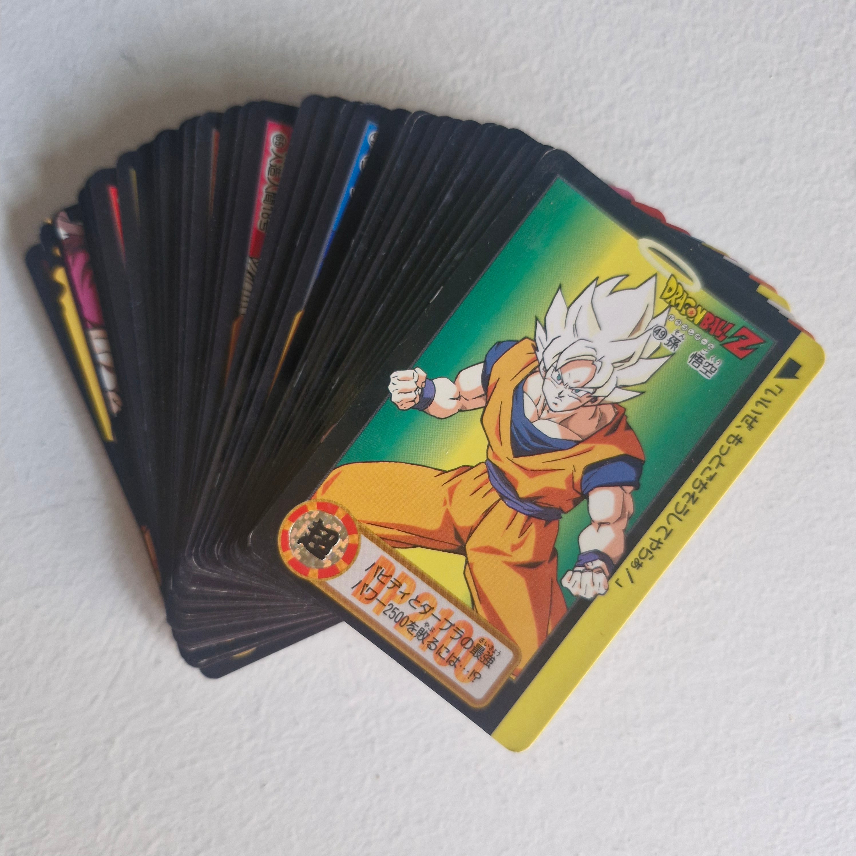 Dragon Ball Carte Carddass Part 18 - Reg Set état bon