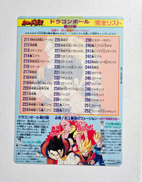 Dragon Ball Carte Jumbo Carddass Cinema 15