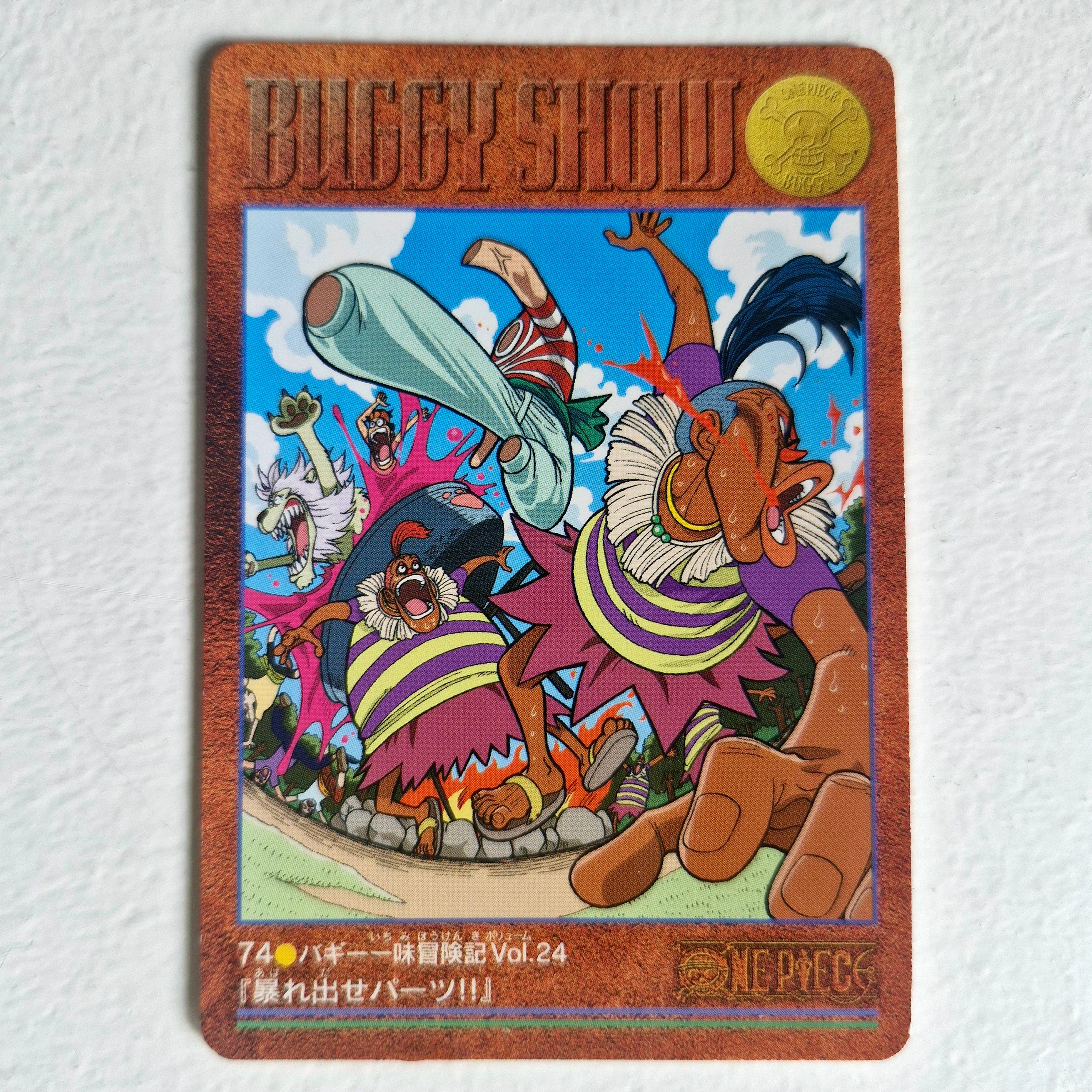 One Piece - Carte Visual Adventure Part 2 - 74 état bon