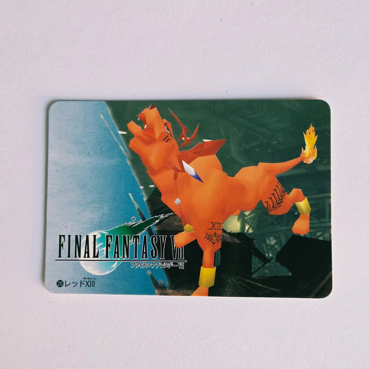 Final Fantasy VII Carte Carddass Part 01 - 026