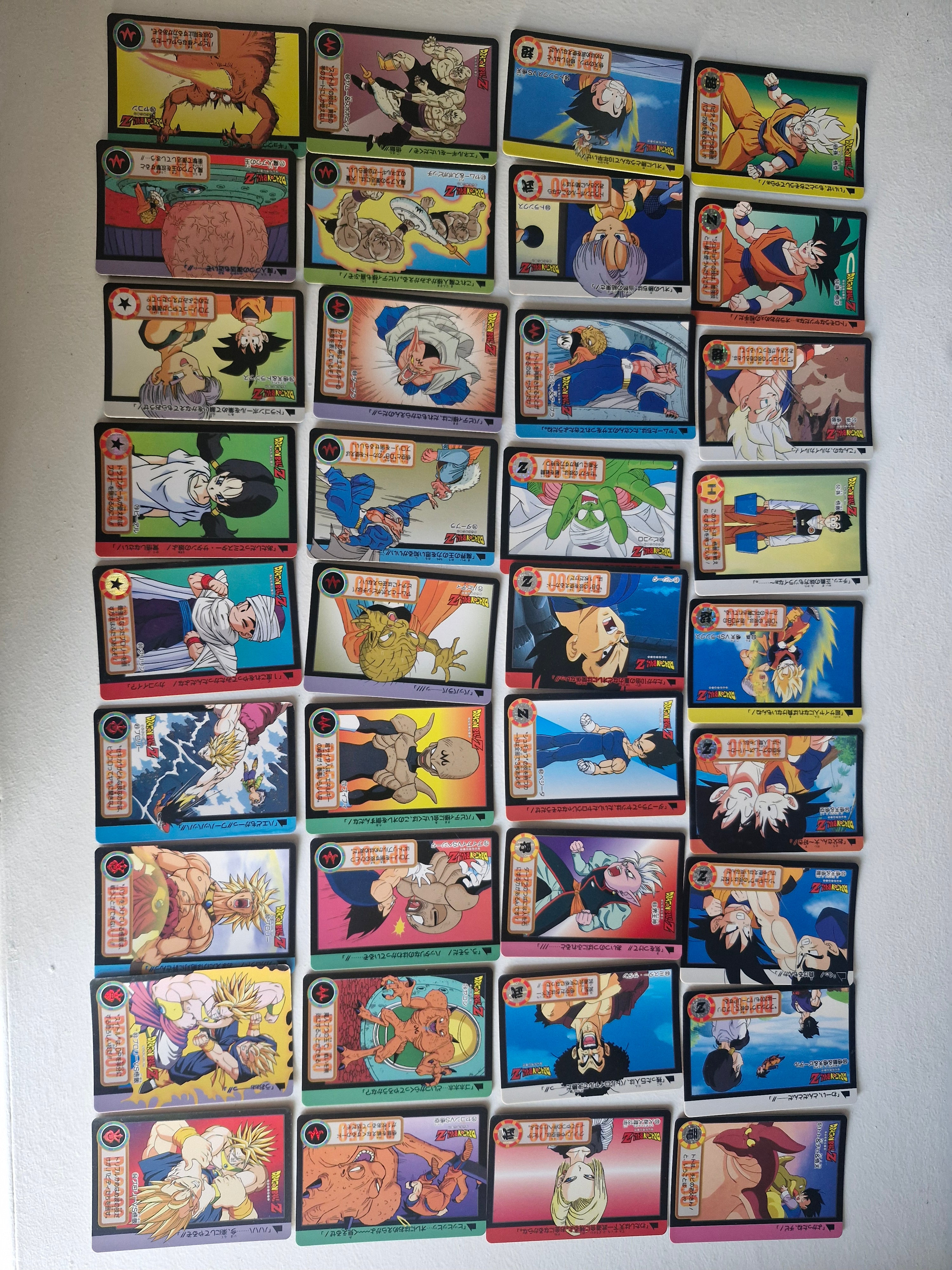 Dragon Ball Carte Carddass Part 18 - Reg Set état bon