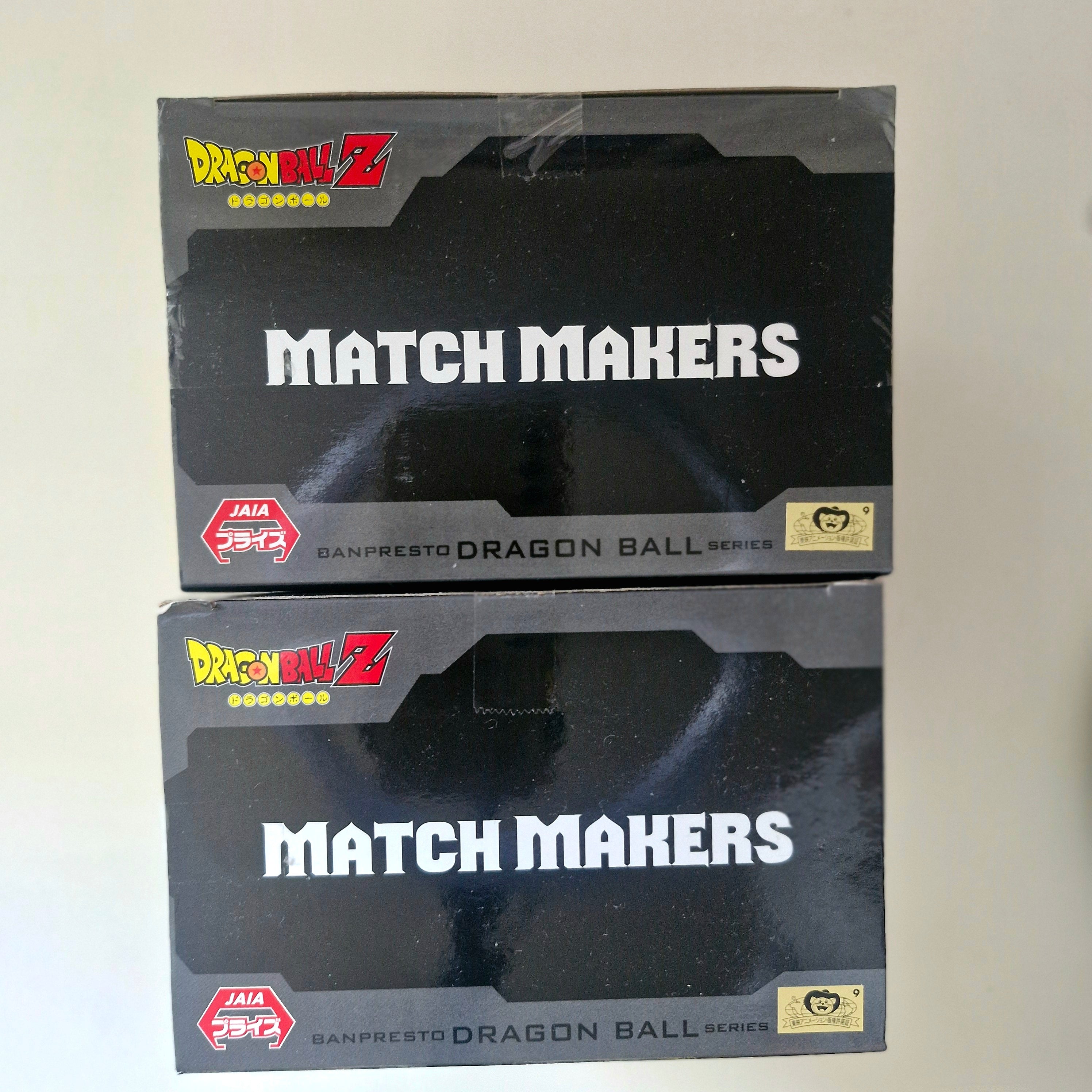 Dragon Ball Figurine Lot de 2 Match Makers Buu VS Goku SSJ3
