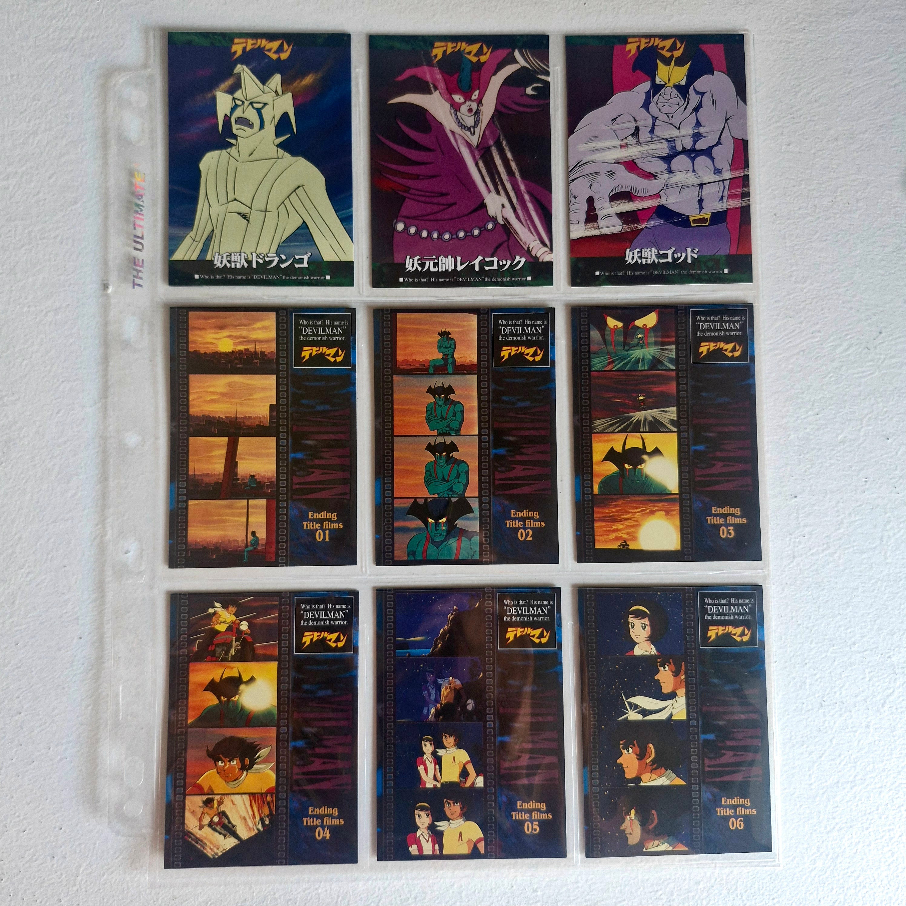 Devilman - Carte Trading Collection Amada - Full Set (75/75)