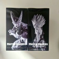 Dragon Ball Figurine Lot de 2 Match Makers Cell VS Gohan SSJ2