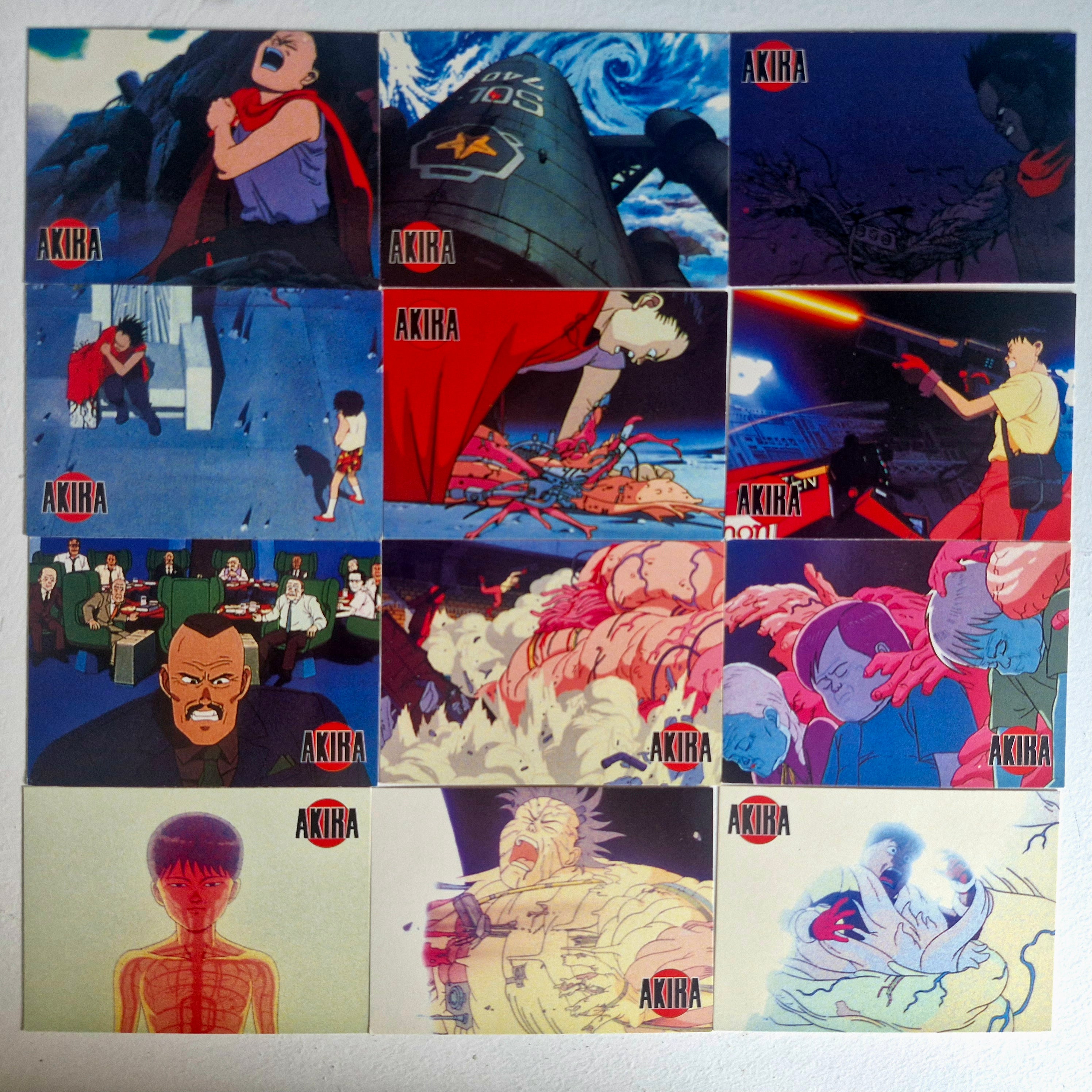 Akira - Carte Trading Cards - Lot de 75 cartes reg