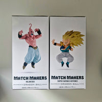Dragon Ball Figurine Lot de 2 Match Makers Gotenks VS Buu