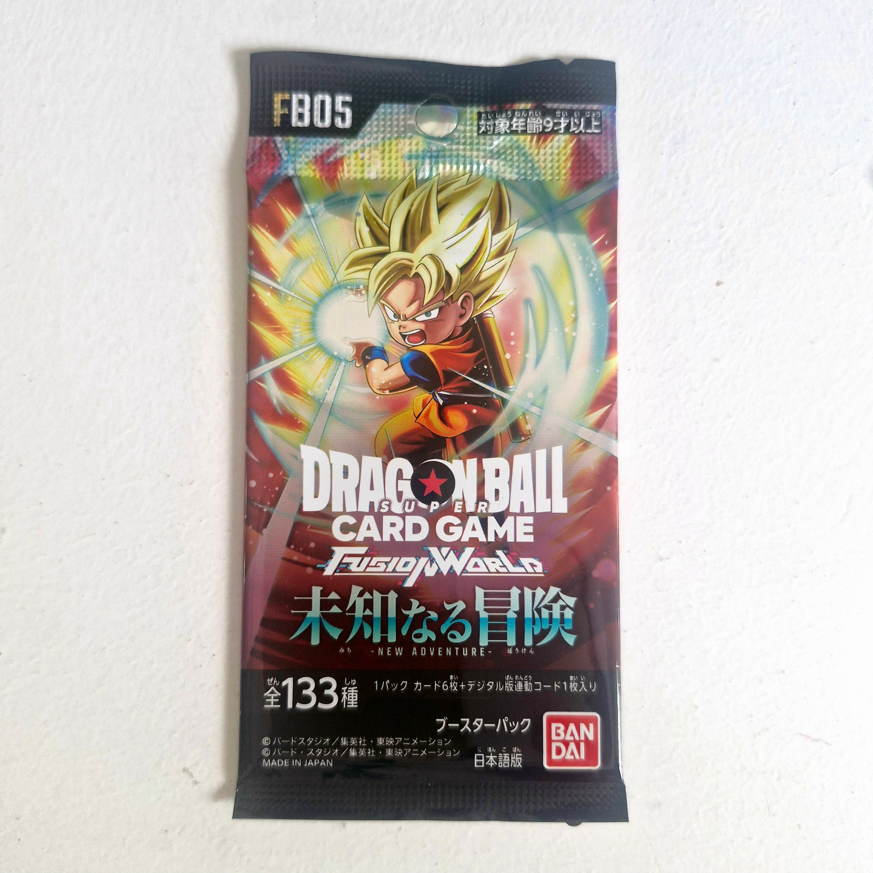 Dragon Ball - Booster cartes Dragon Ball Super Card Game Fusion World - Part FB05