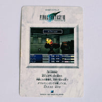 Final Fantasy VII Carte Carddass Part 02 - 071