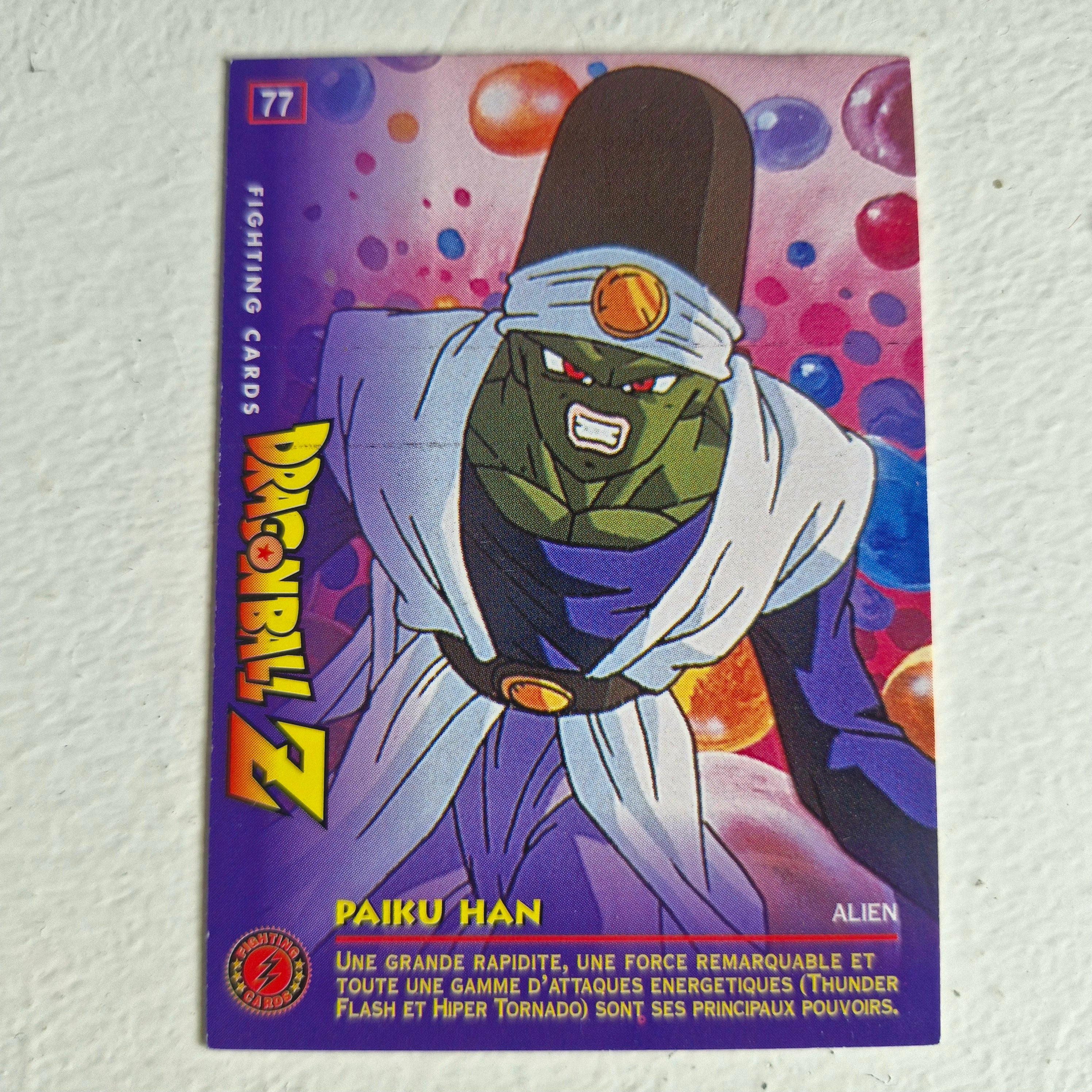Dragon Ball - Carte Dragon Ball Fighting Cards 077