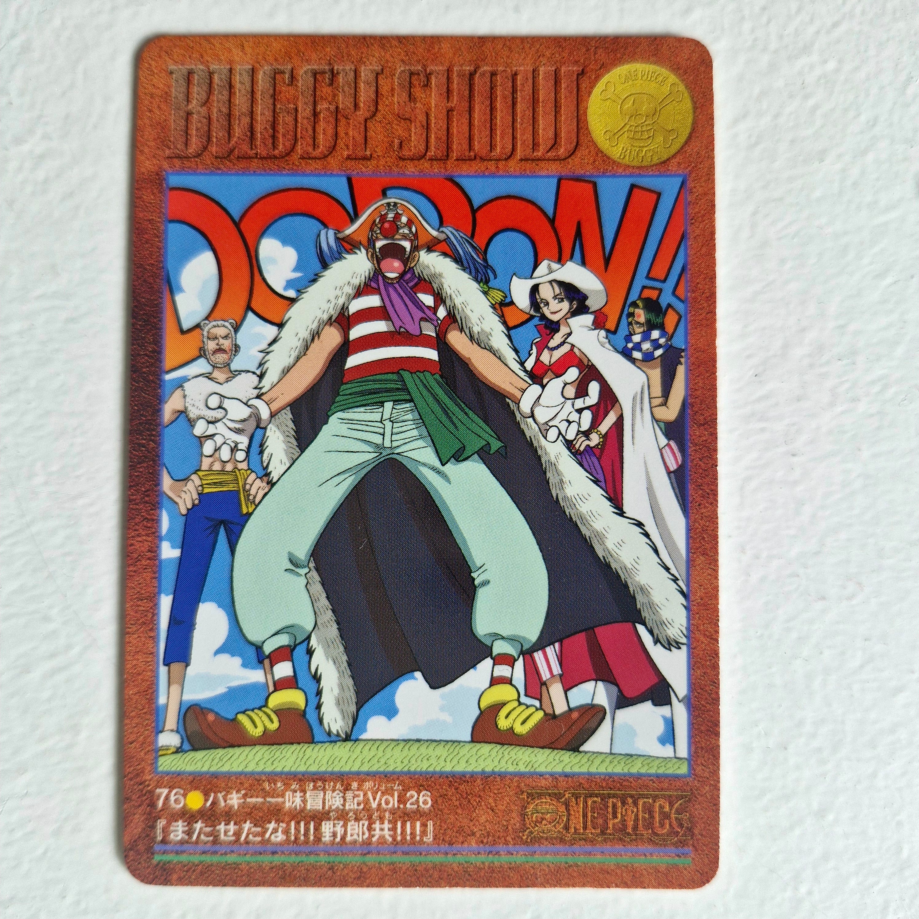 One Piece - Carte Visual Adventure Part 2 - 76 état bon