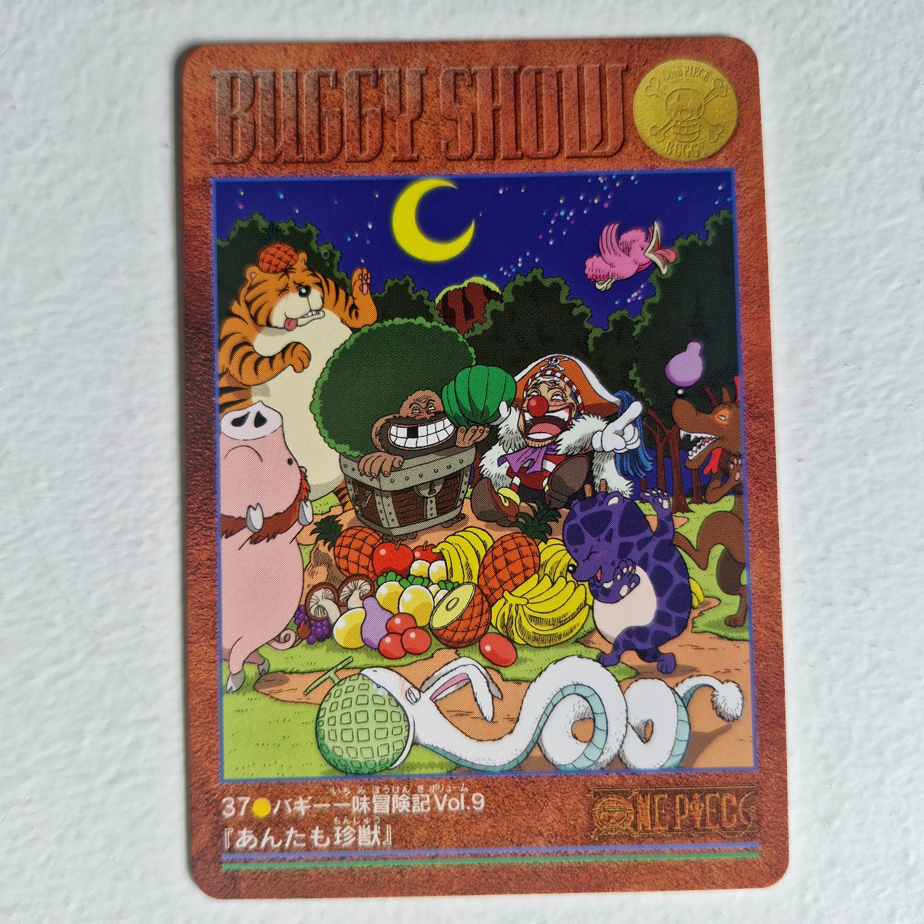 One Piece - Carte Visual Adventure Part 1 - 37 état bon