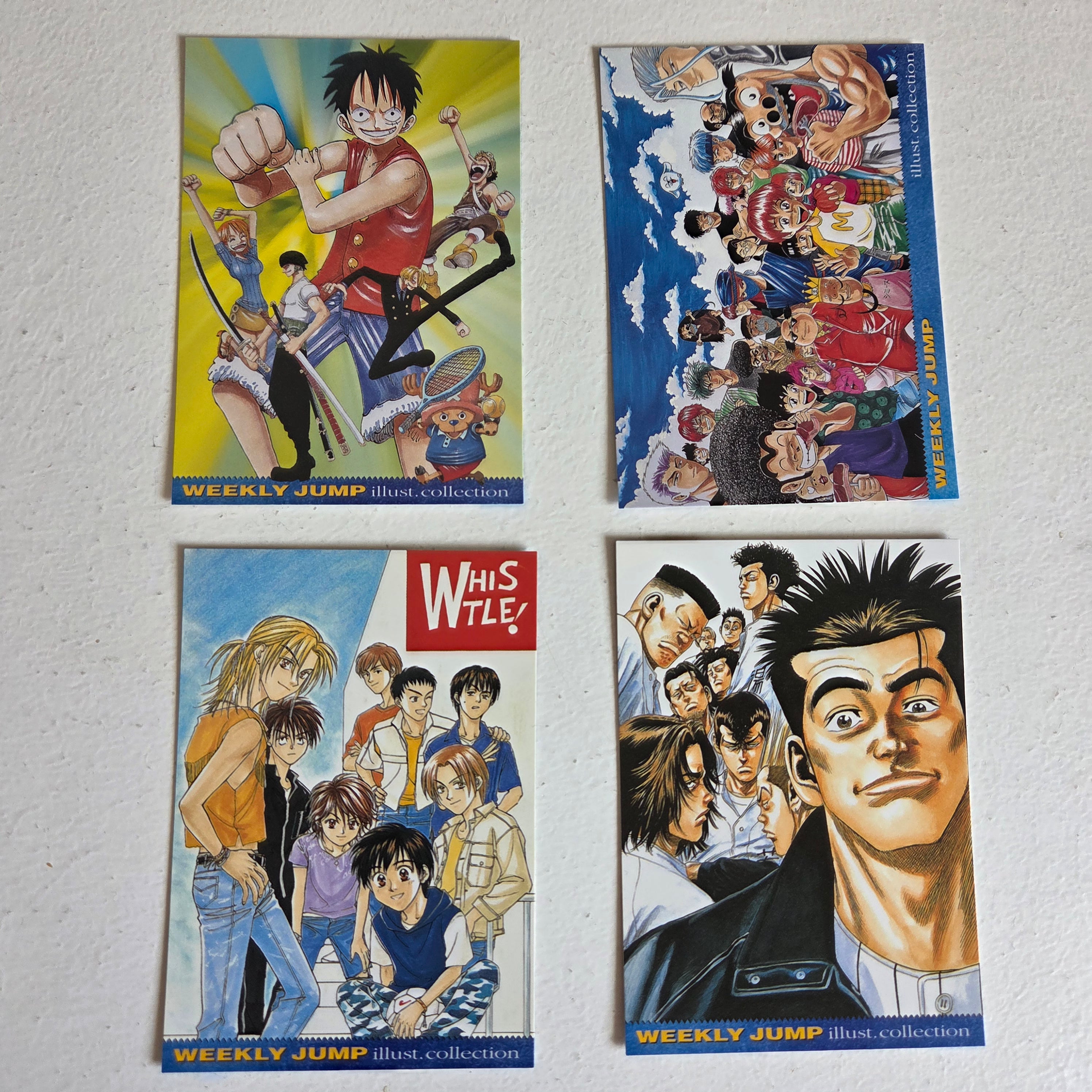 Multi-licences - Full Set (24 cartes) Cartes Weekly Shonen Jump Jump Festa 2001