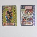 2 cartes prism  Dragon Ball Carddass Hondan pour Sylvain