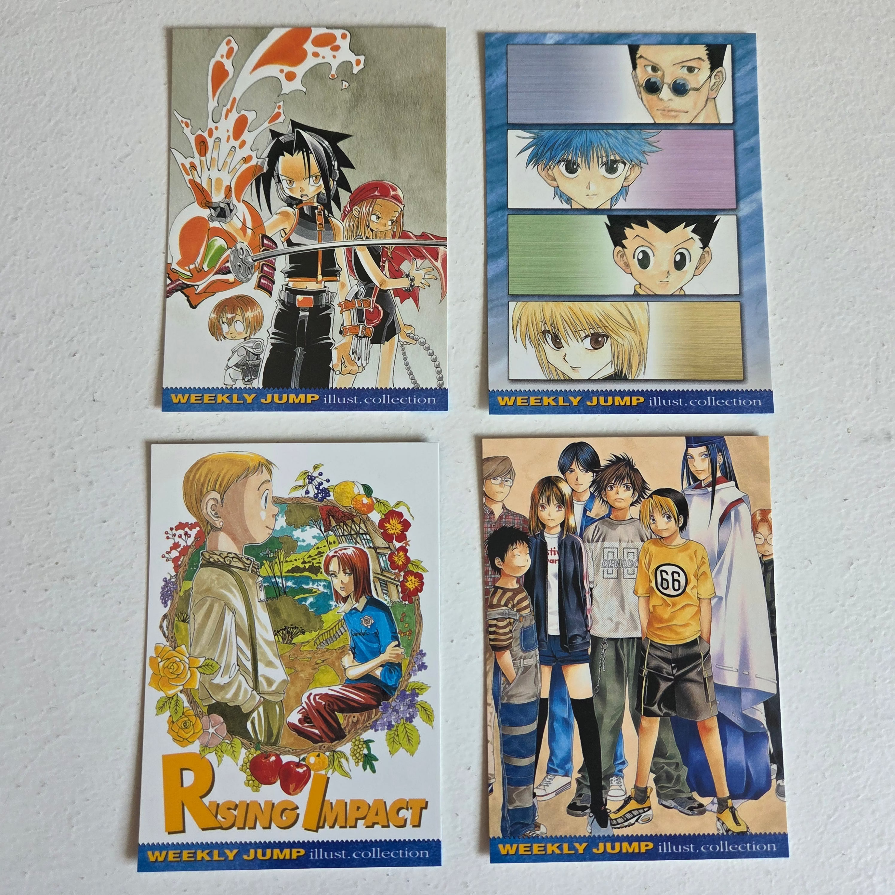 Multi-licences - Full Set (24 cartes) Cartes Weekly Shonen Jump Jump Festa 2001