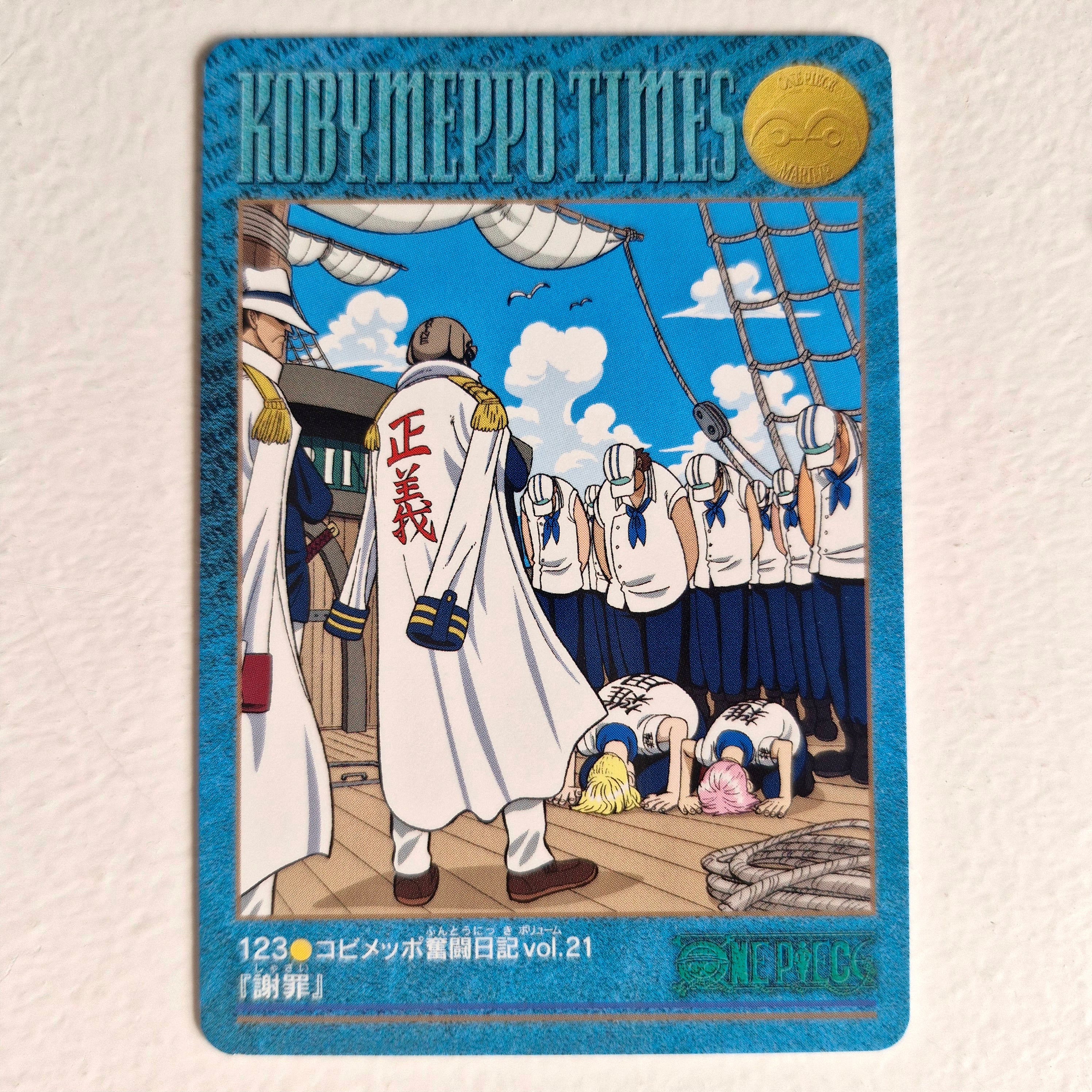 One Piece - Carte Visual Adventure Part 3 - 123 état bon