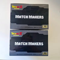 Dragon Ball Figurine Lot de 2 Match Makers Goku SSJ2 VS Majin Vegeta