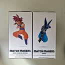 Dragon Ball Figurine Lot de 2 Match Makers Beerus VS Goku Super Saiyan God