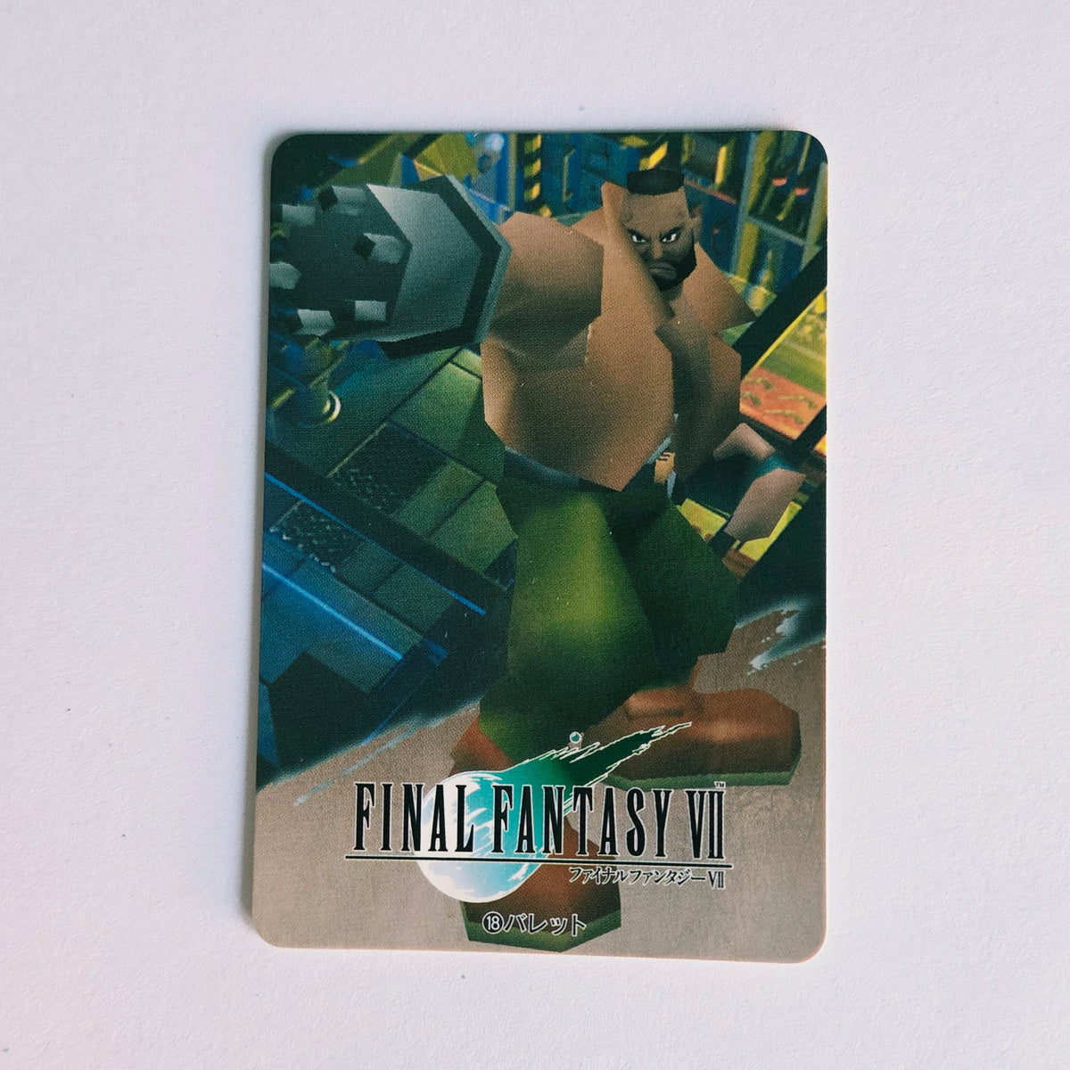 Final Fantasy VII Carte Carddass Part 01 - 018