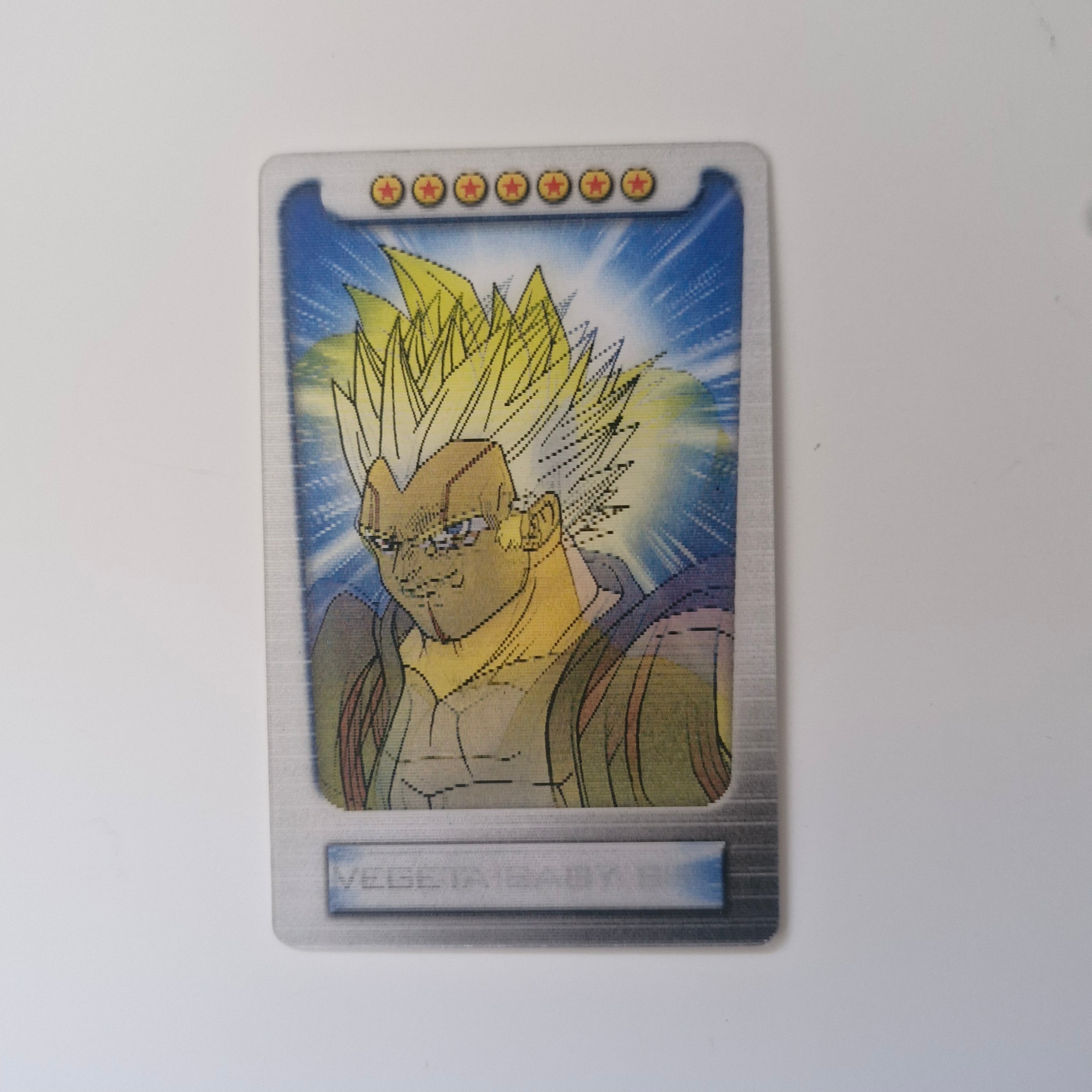 Dragon Ball Carte Morphing Card 08 Baby Végéta